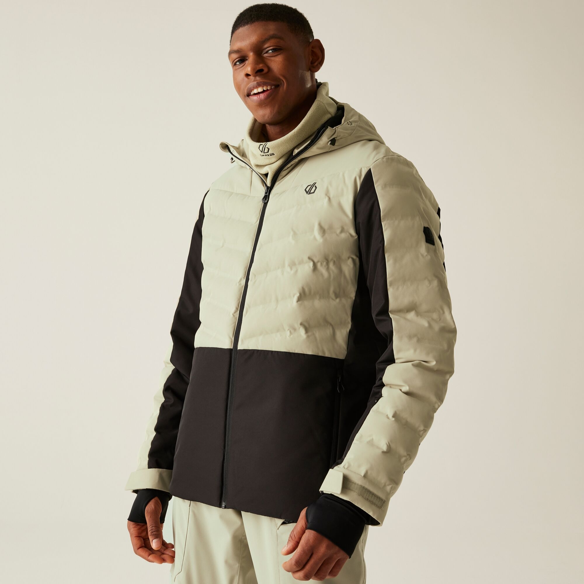 Dare 2b Kurtka narciarska męska z membraną Ollie III Beżowy