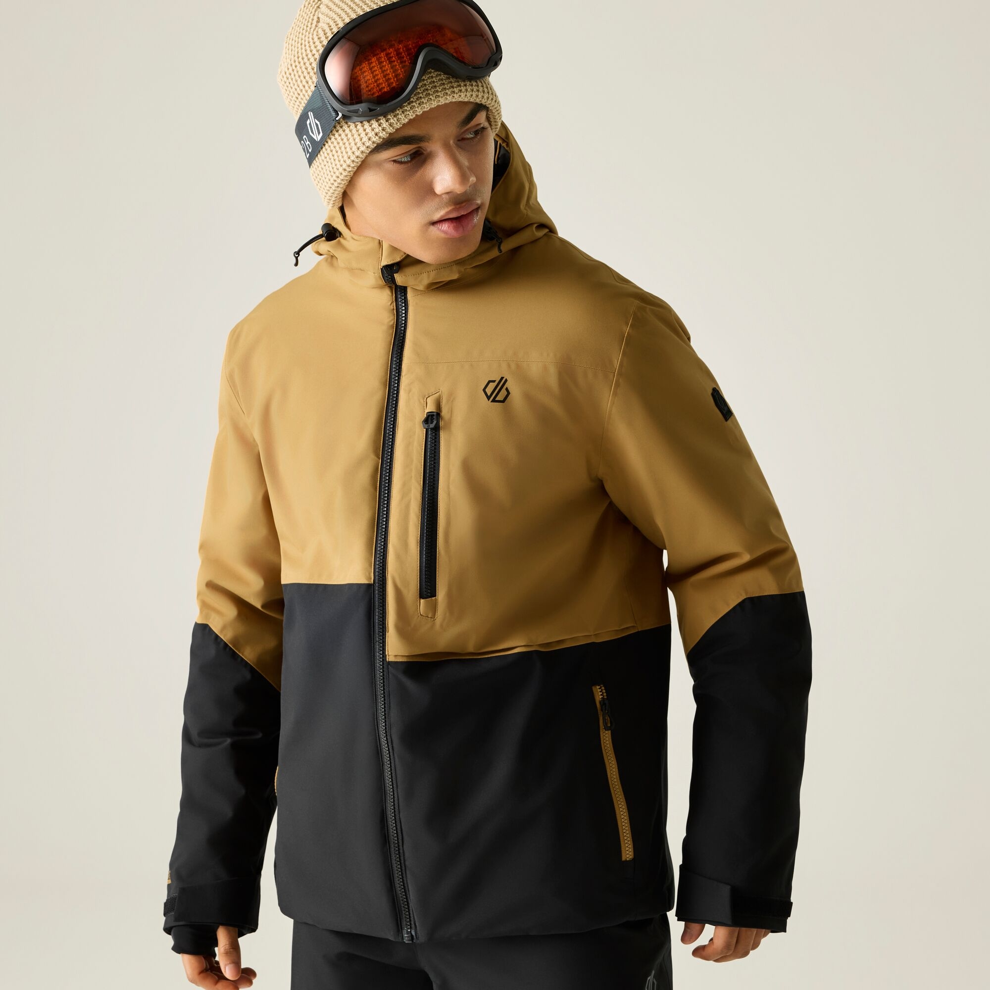 Dare 2B Men's Halfpipe Iv Ski Jacket - Brown Xxl - Image 1