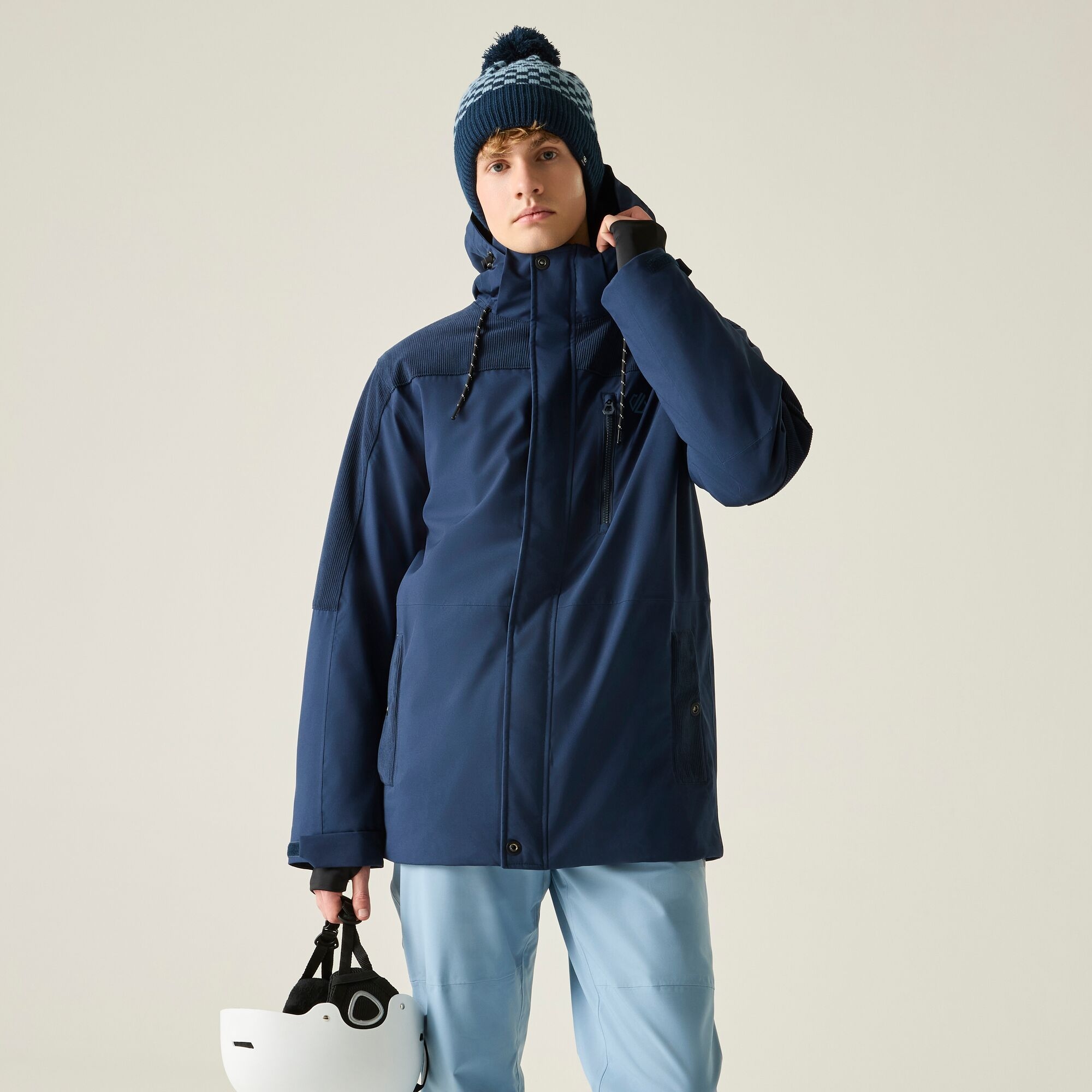Dare 2B Men's Firn Insulated Waterproof Ski Jacket - Navy - S - Image 3