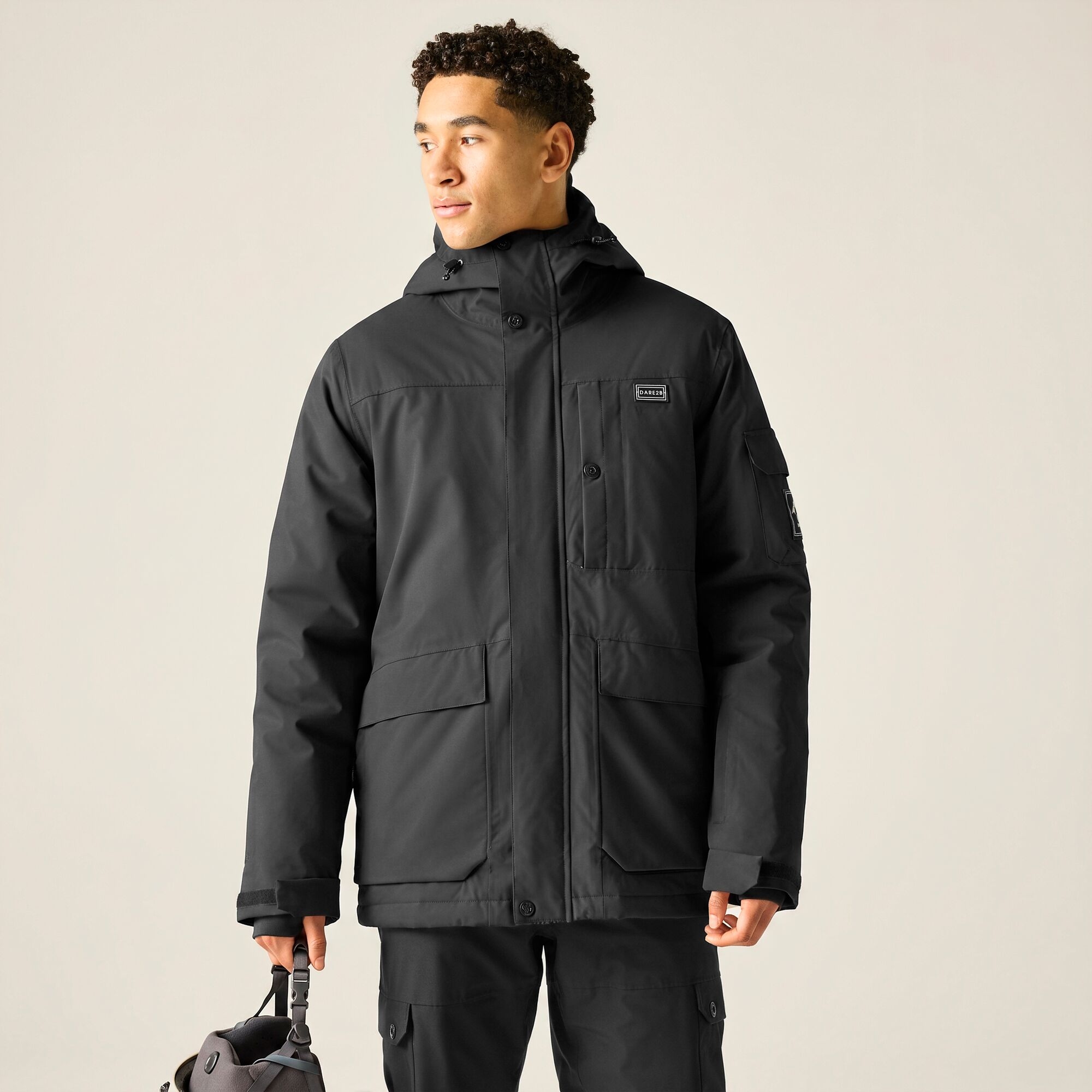 Dare 2b Men's Twin Tip II Insulated Ski Jacket, Waterproof, Windproof Coat - Image 2