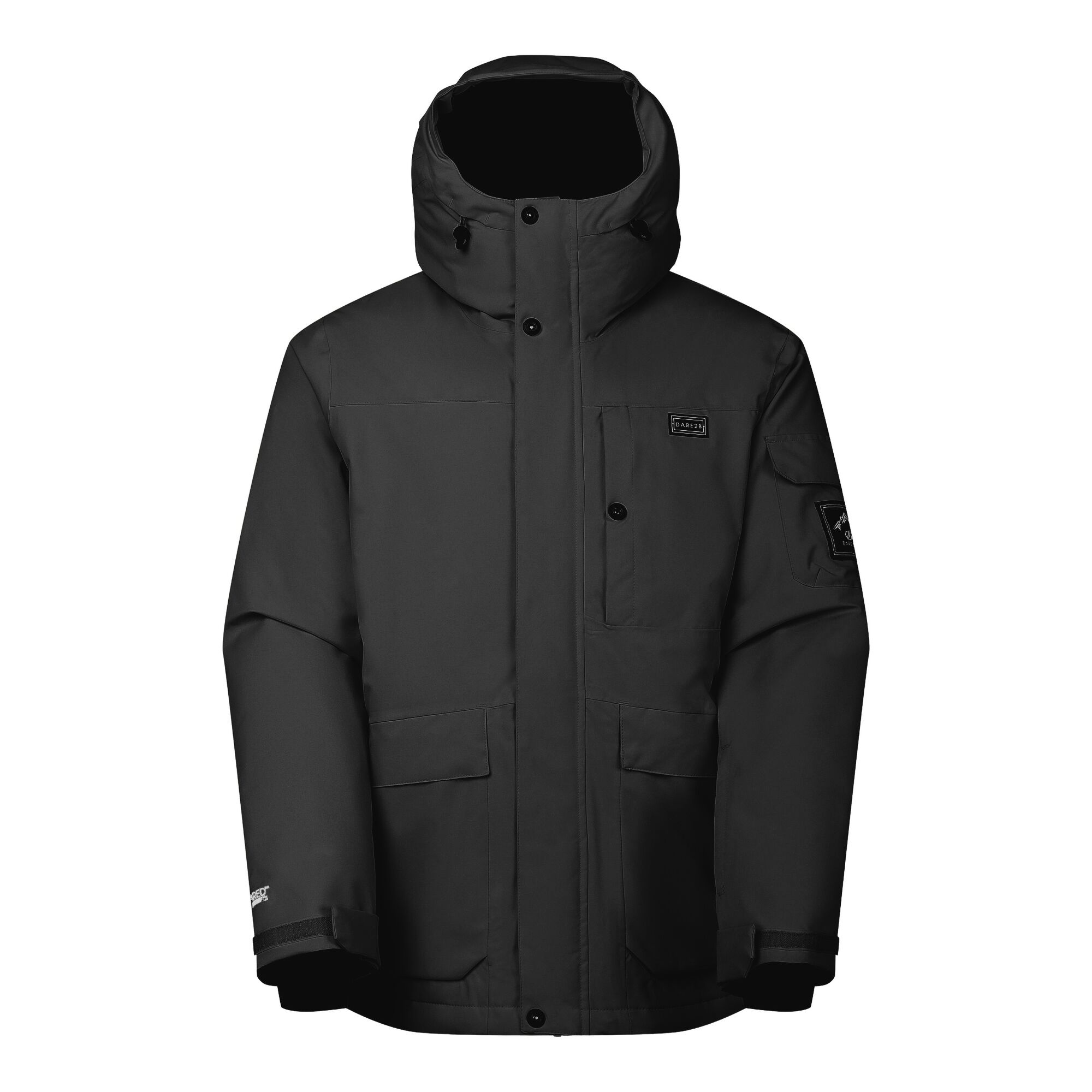 Dare 2B Men's Winter Twin Tip Ii Ski Jacket - Black Extra Large