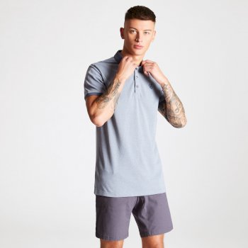 Dare 2b - Men's Deference Polo Shirt Gravity Grey