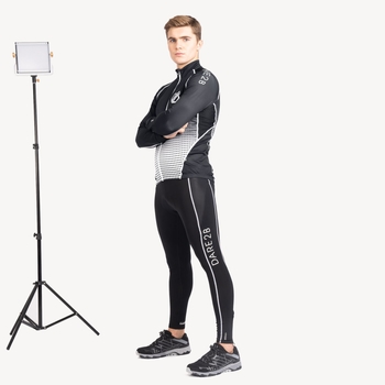 Dare 2b - Men's Virtuosity Long Sleeved AEP Jersey Black Gradient