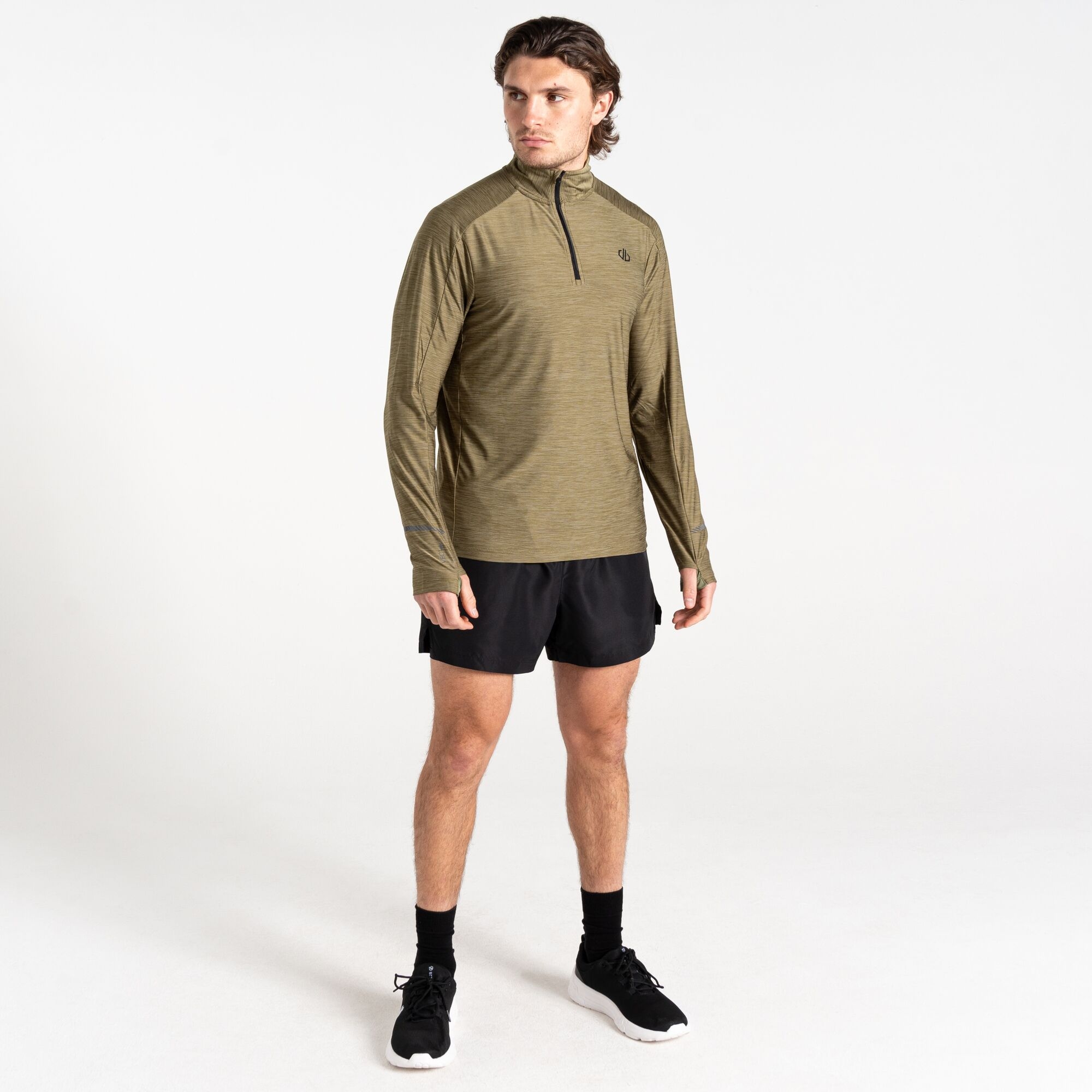 Dare 2b Męska bluza termiczna Power Up II Zielony