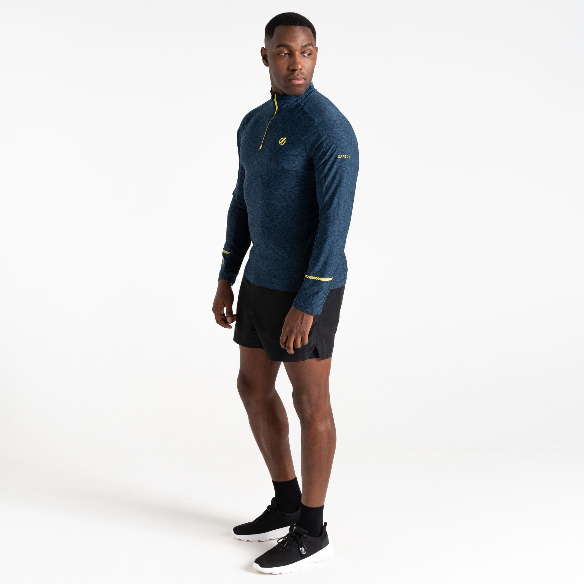 Dare 2b Męska bluza termiczna Power Up II Niebieski