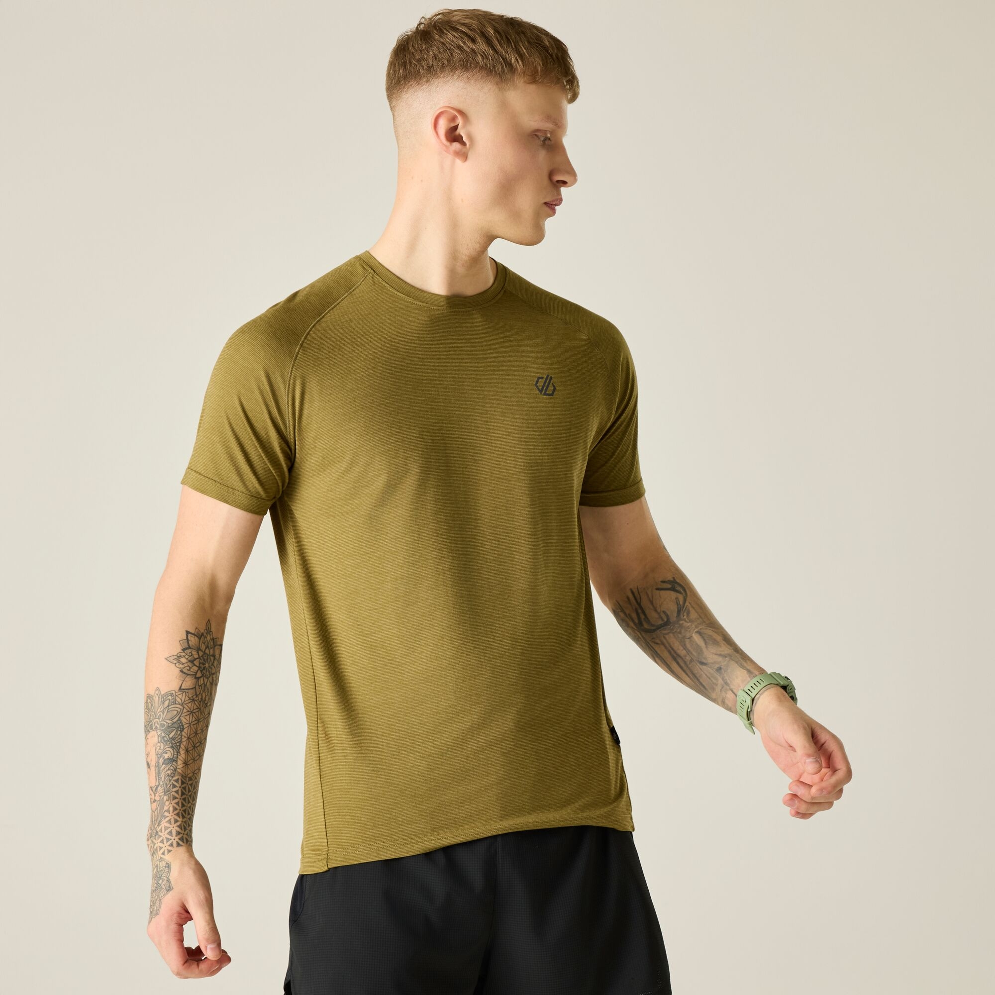 Dare2b Men's Dare2b Persist Short Sleeve T-Shirt Dare2b Men's Persist Running T-Shirt (Pack of 1) - Image 3