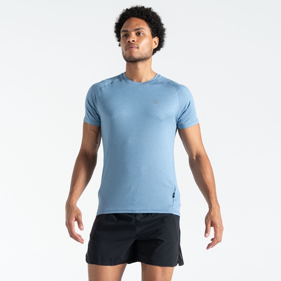 Men's Persist T-Shirt Coronet Blue Marl