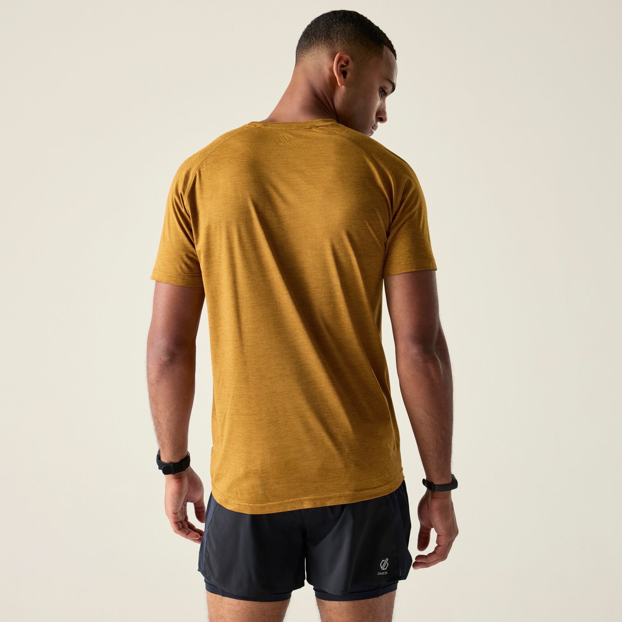 Dare 2b Dare 2b Koszulka męska szybkoschnąca Persist Brązowy