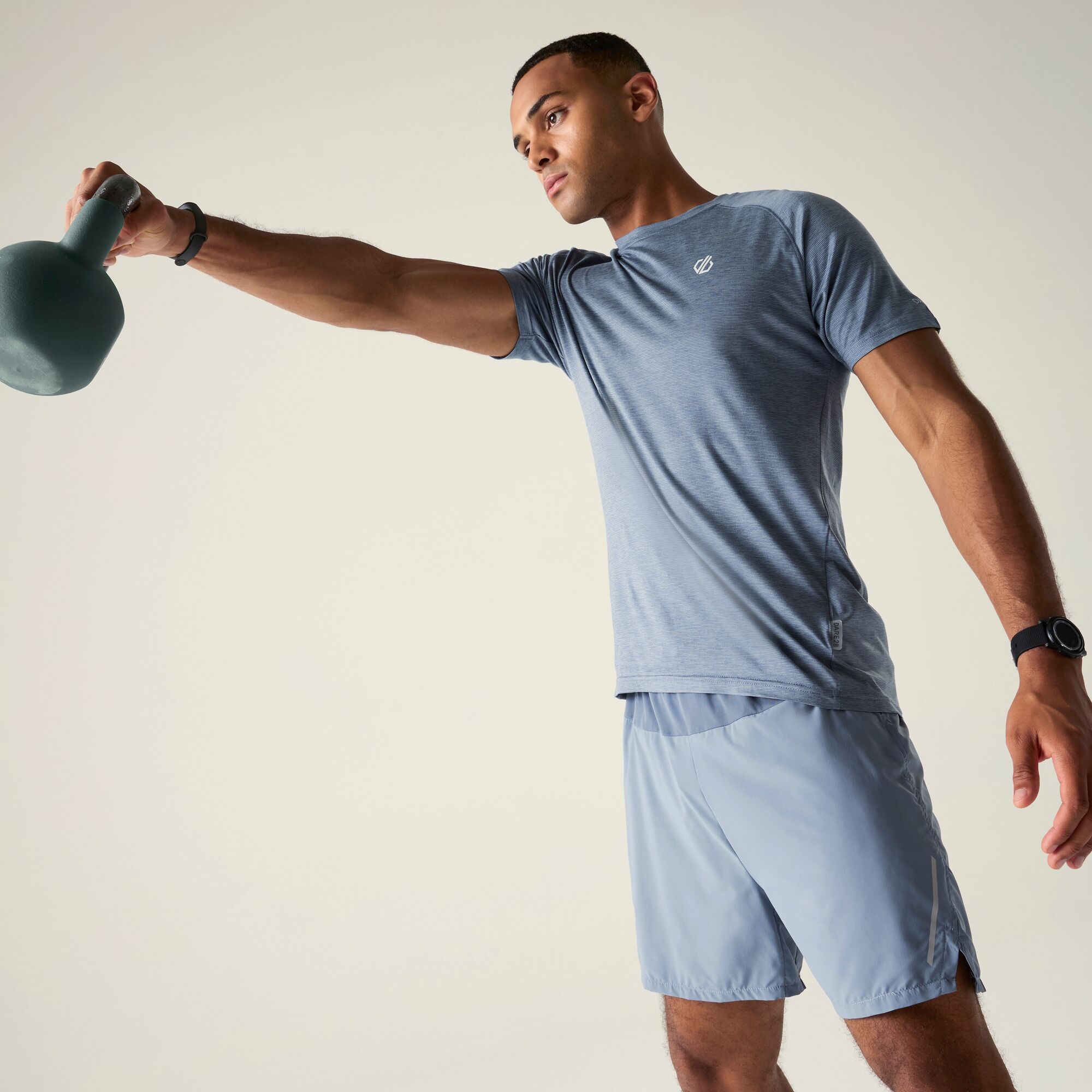 Dare 2b Koszulka męska szybkoschnąca Persist Niebieski