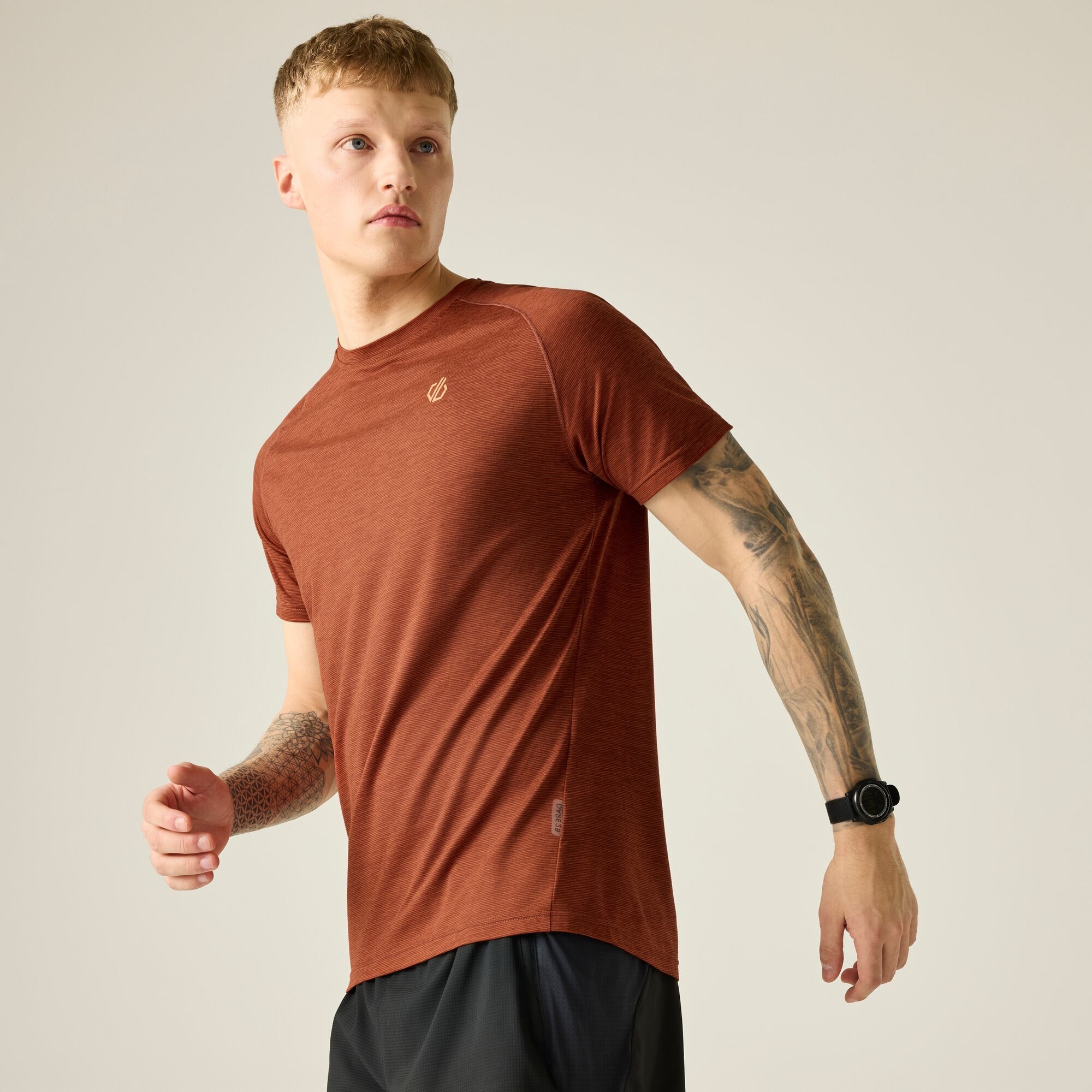 Dare 2B Men's Persist T-Shirt - Orange Extra Large