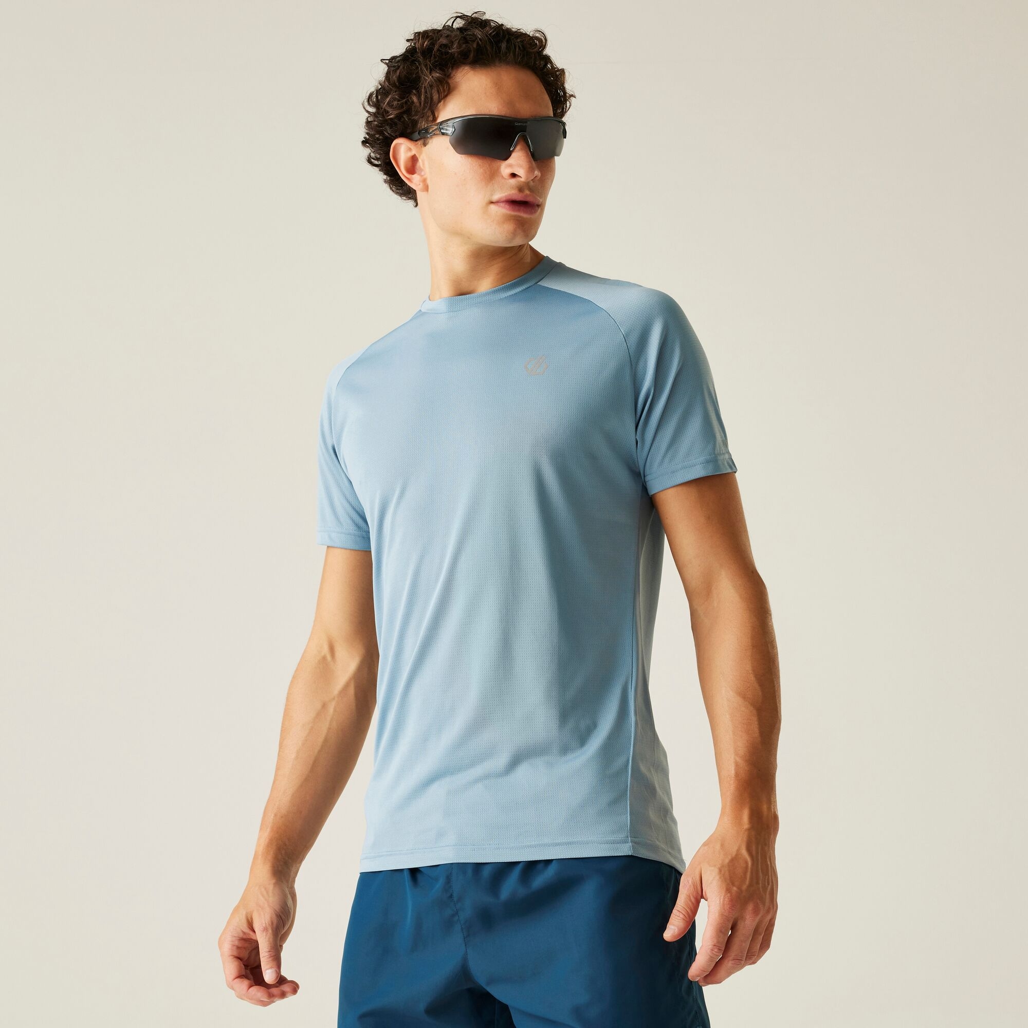 Dare 2b Koszulka męska szybkoschnąca Accelerate Niebieski