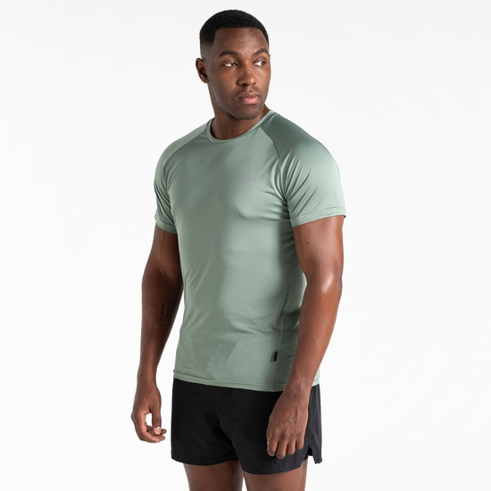 Men's Accelerate Fitness T-Shirt Olivine Green