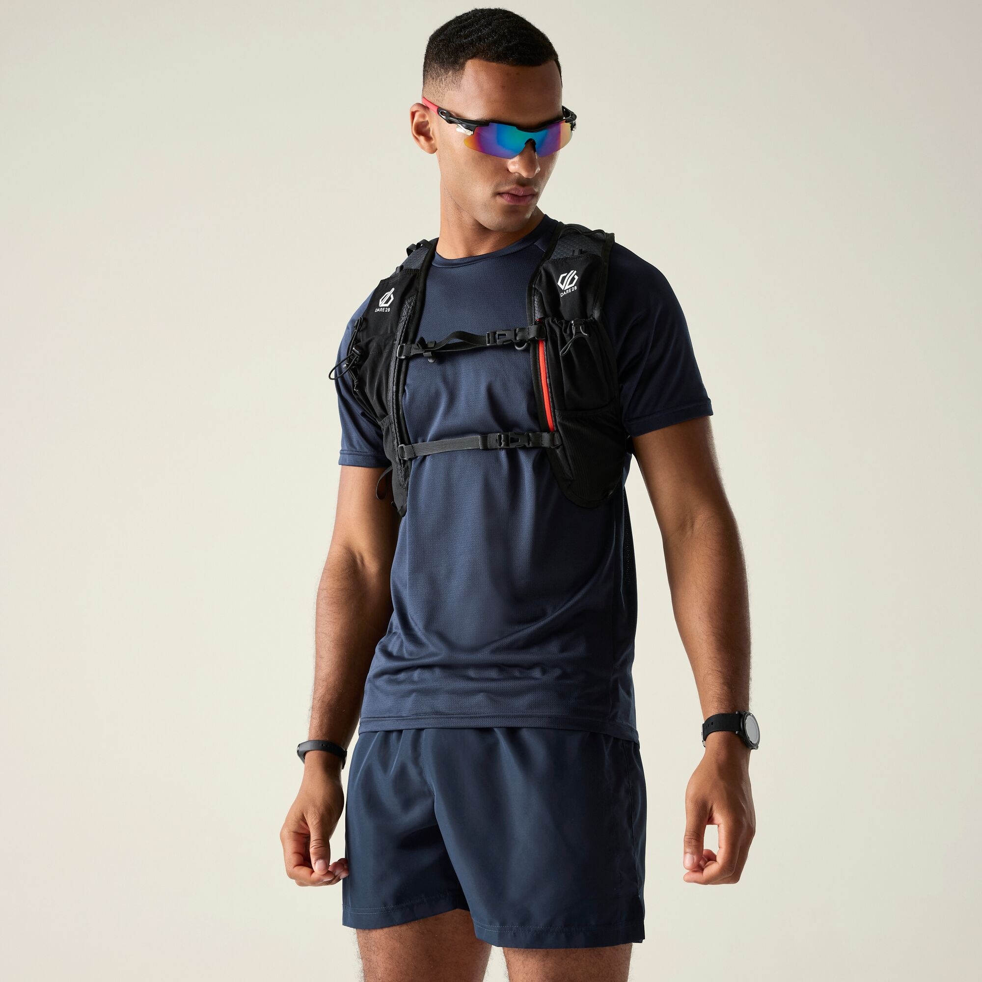 Dare 2b   Koszulka męska szybkoschnąca Accelerate Niebieski