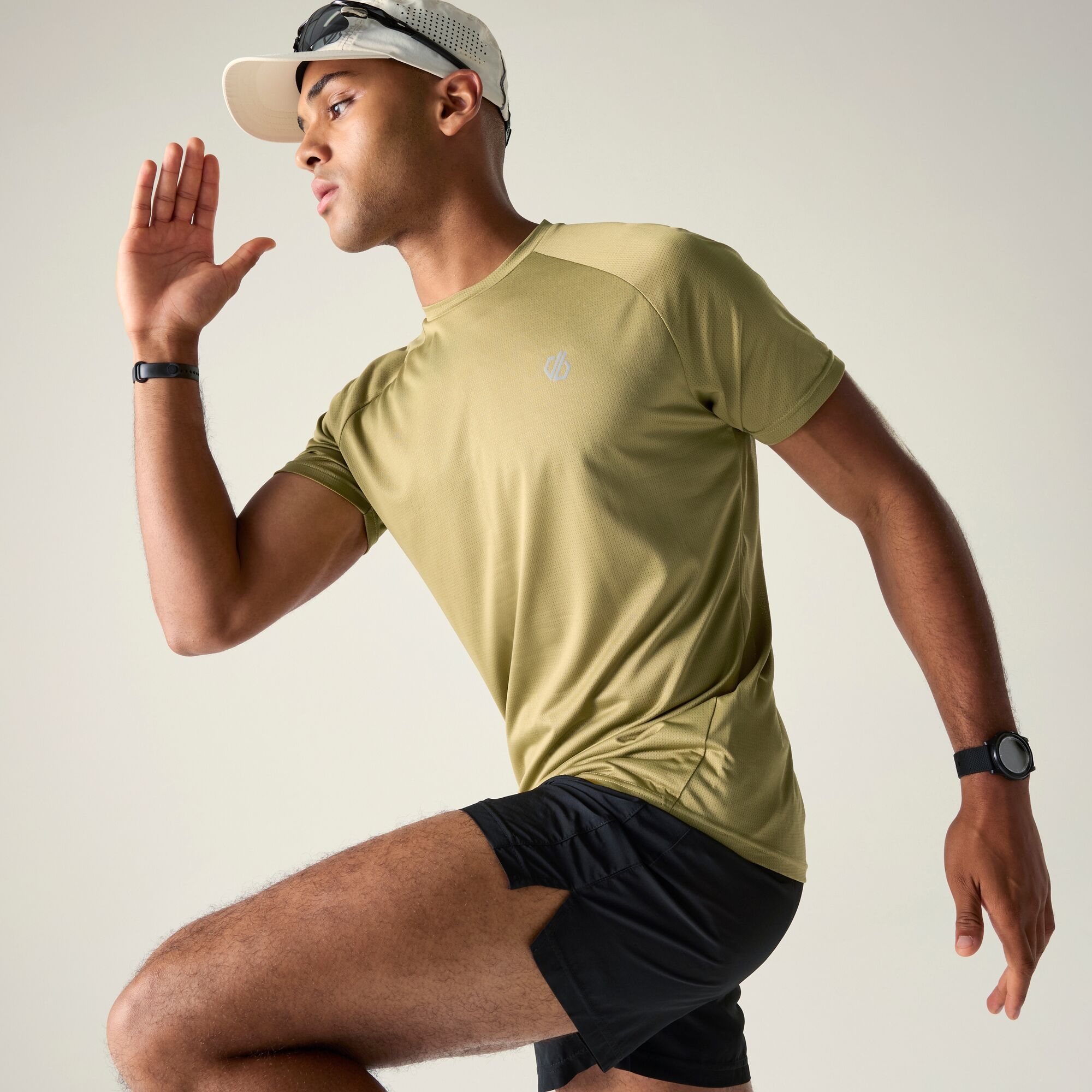 Dare 2B Men's Accelerate Fitness T-Shirt - Green Extra Large