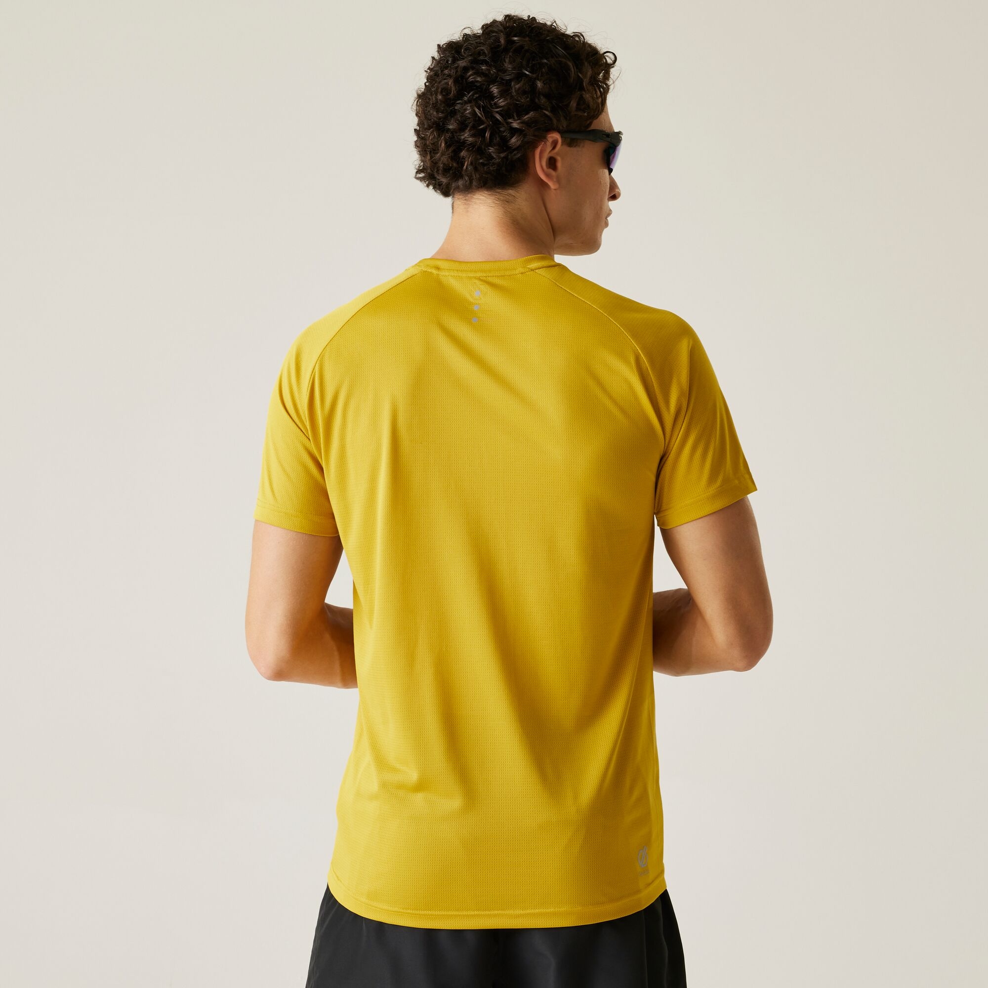 Dare 2b Koszulka męska szybkoschnąca Accelerate Żółty