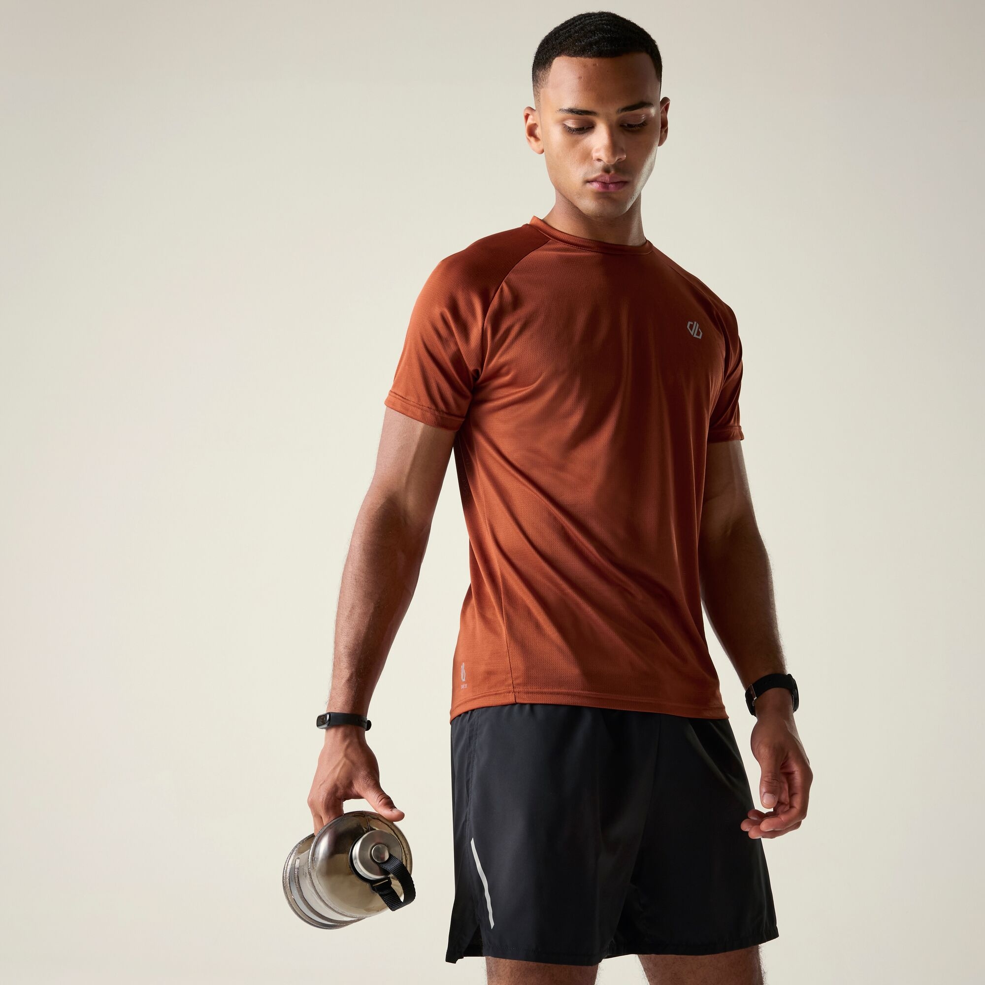 Dare 2b Koszulka męska szybkoschnąca Accelerate Pomarańczowy