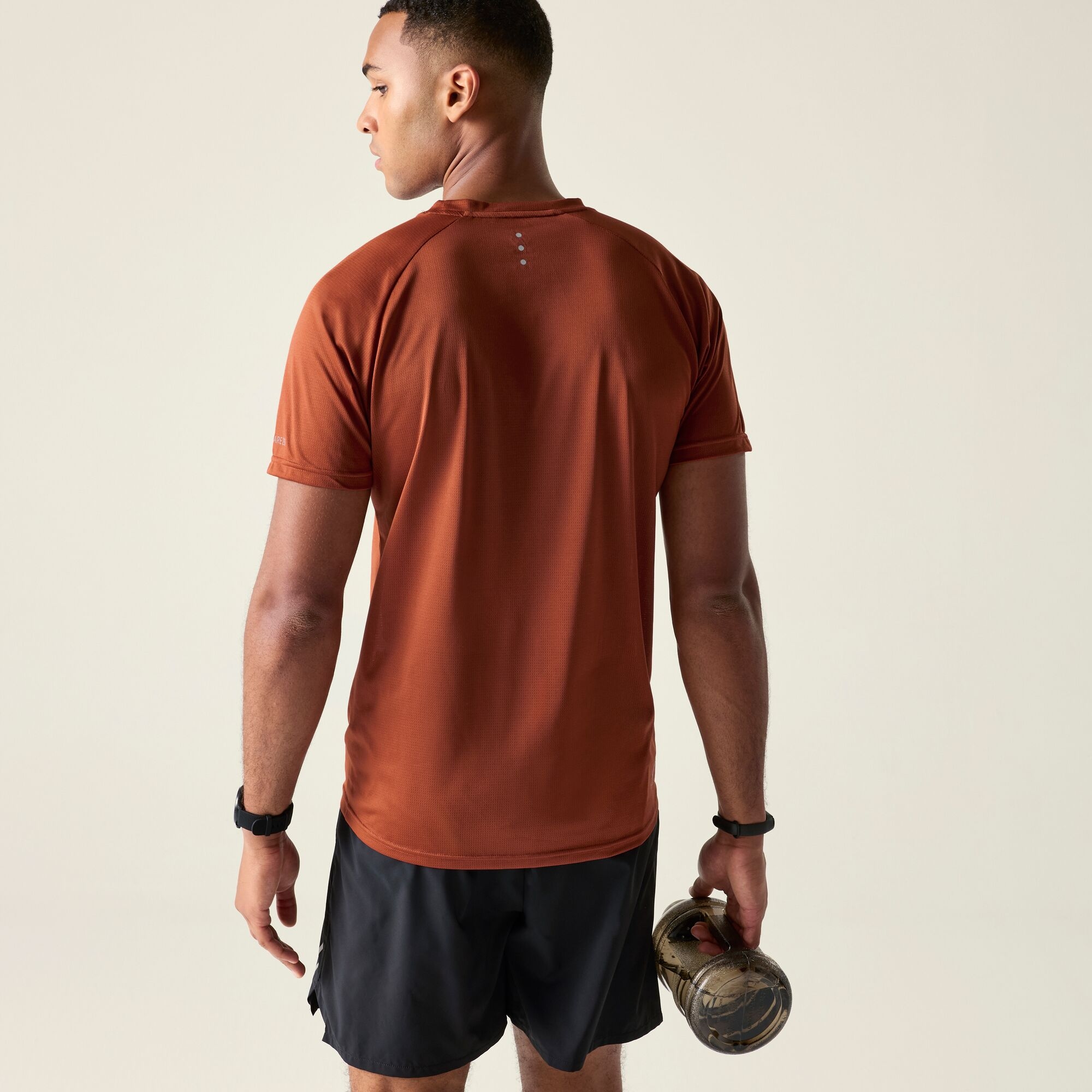 Dare 2b Dare 2b Koszulka męska szybkoschnąca Accelerate Pomarańczowy