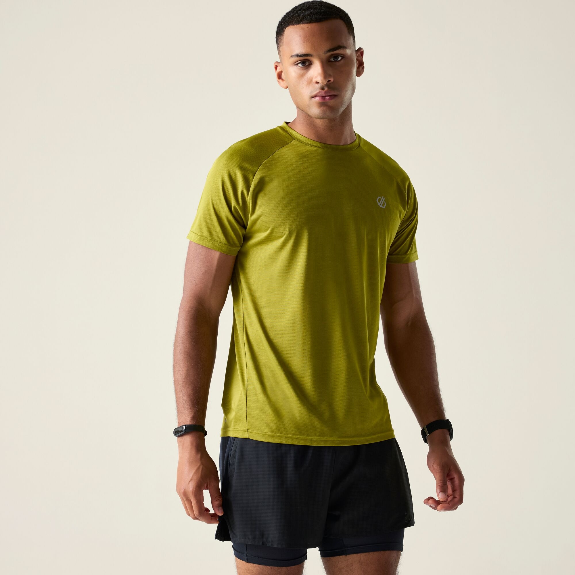 Dare 2B Men's Accelerate Fitness T-Shirt - Green Xxxl