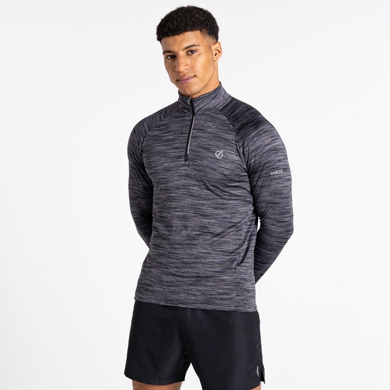 Dare 2b - Men's Accelerate Fitness Jersey  Charcoal Grey
