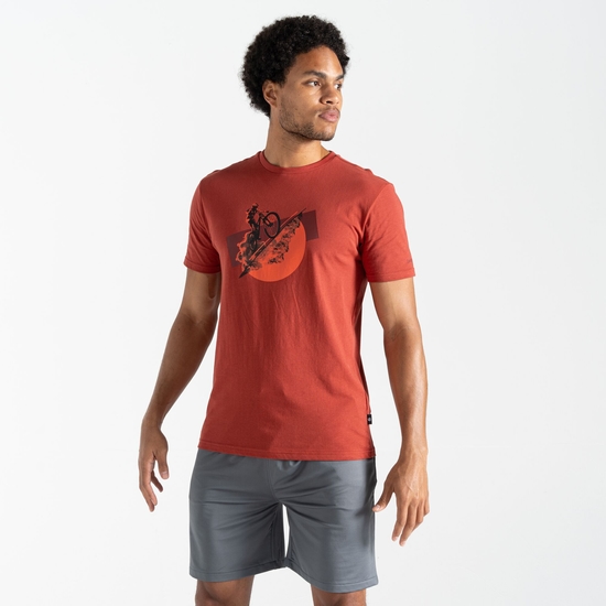 Dare 2b - Men's Movement II T-Shirt Tuscan Red