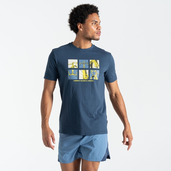 Dare 2b - Men's Movement II T-Shirt Moonlight Denim