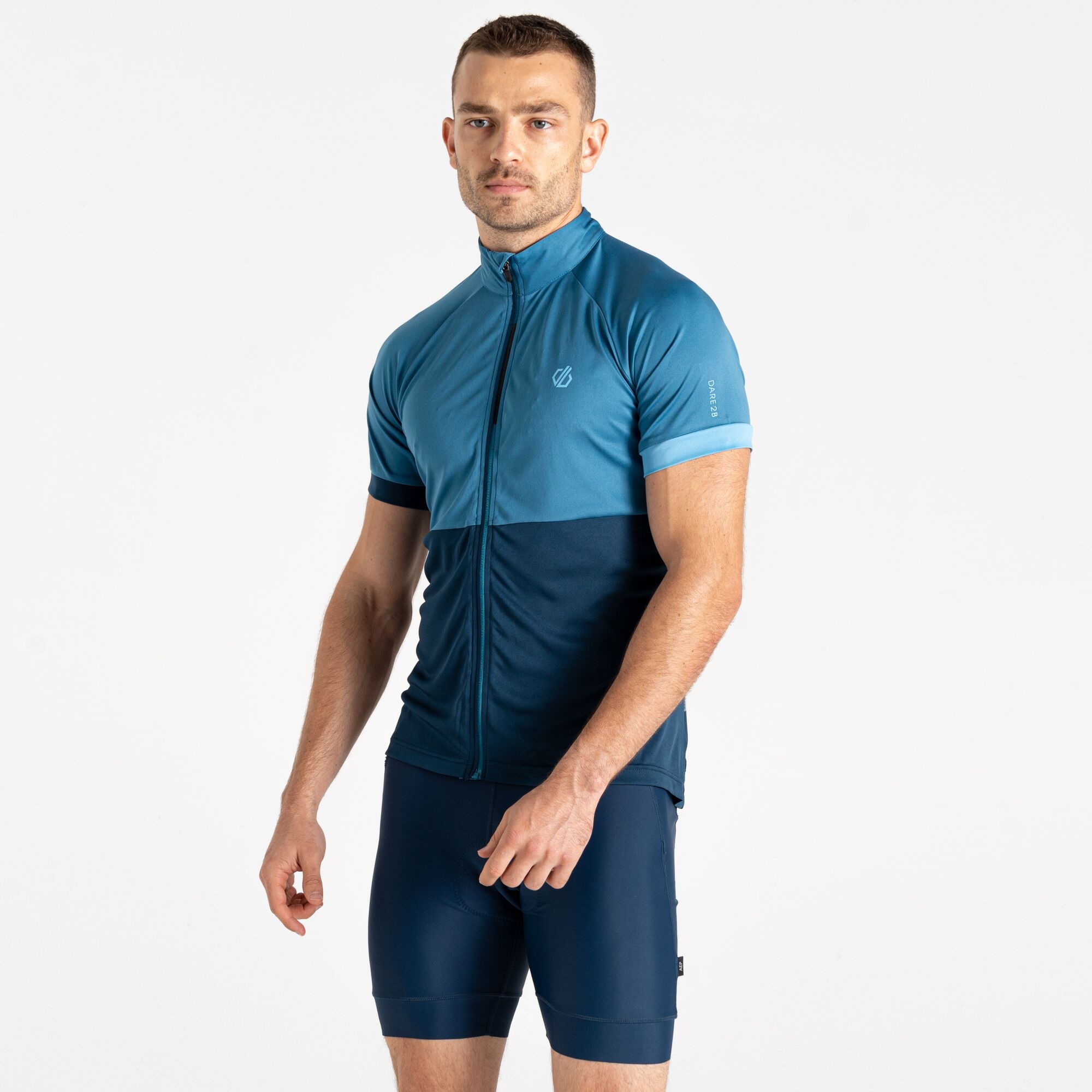Dare 2b - Męska Koszulka Rowerowa Protraction III Niebieski, Rozmiar: XL