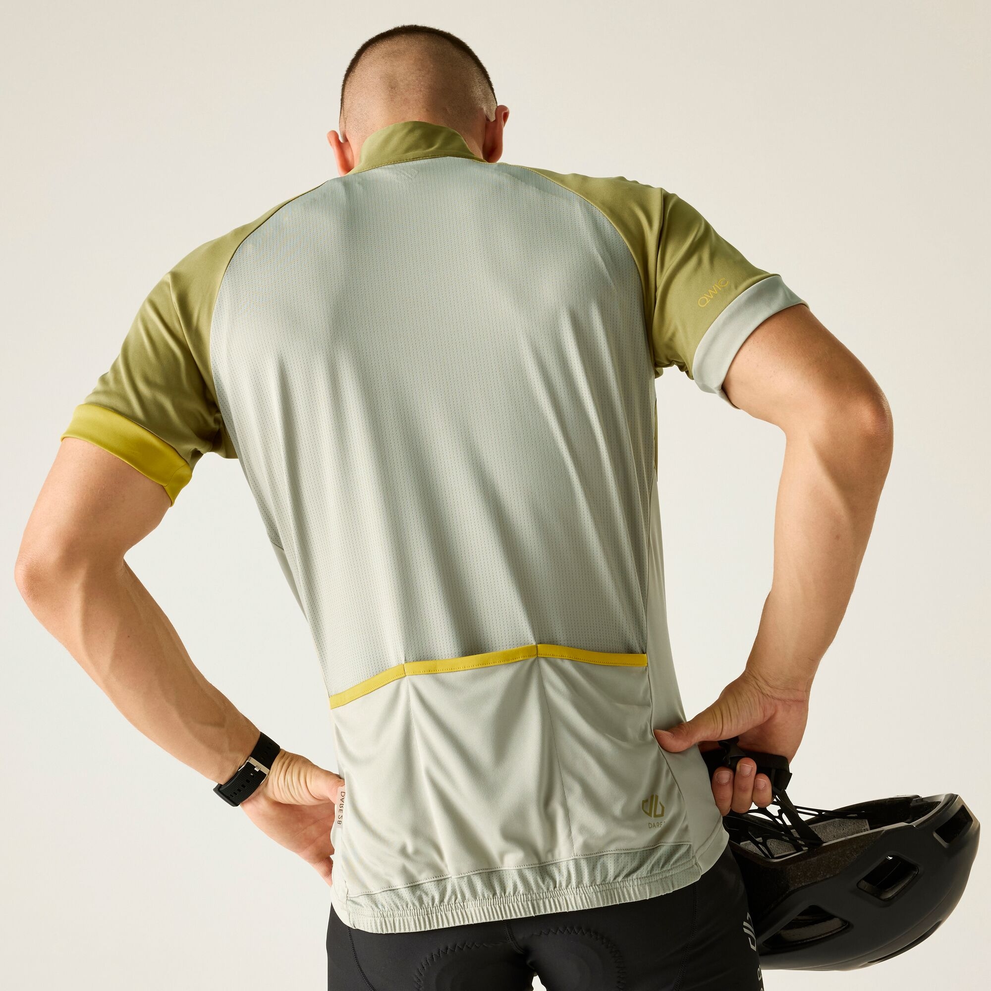 Dare 2b Koszulka rowerowa męska szybkoschnąca Protraction III Zielony