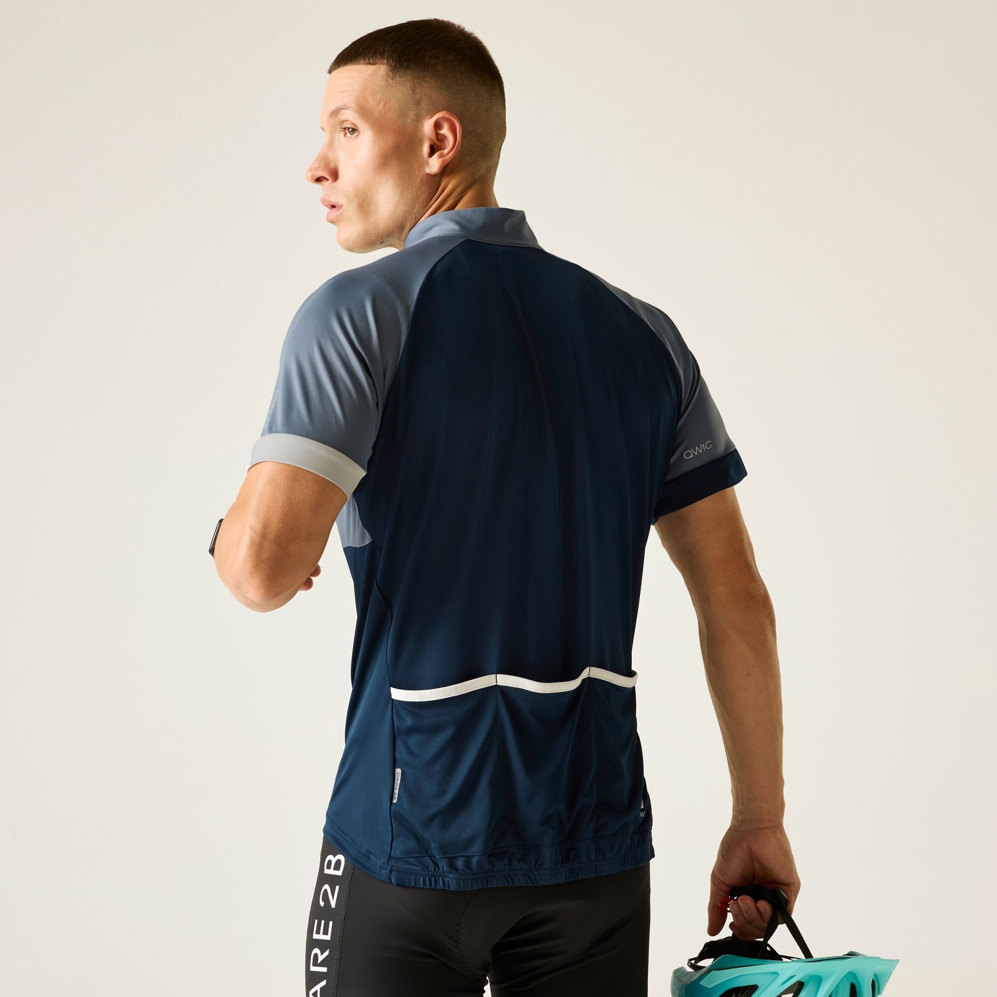 Dare 2b Koszulka rowerowa męska szybkoschnąca Protraction III Niebieski