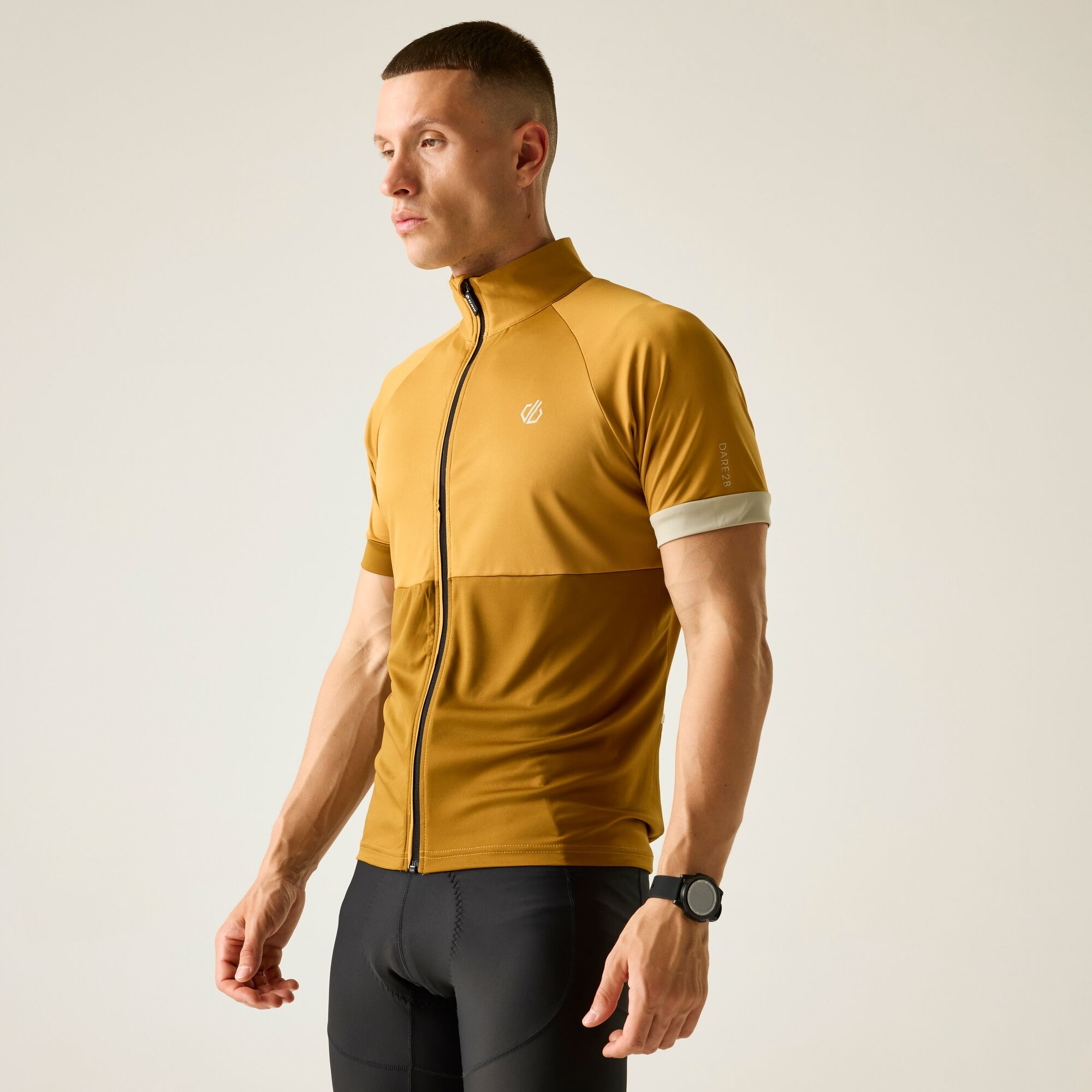 Dare 2b Koszulka rowerowa męska szybkoschnąca Protraction III Brązowy