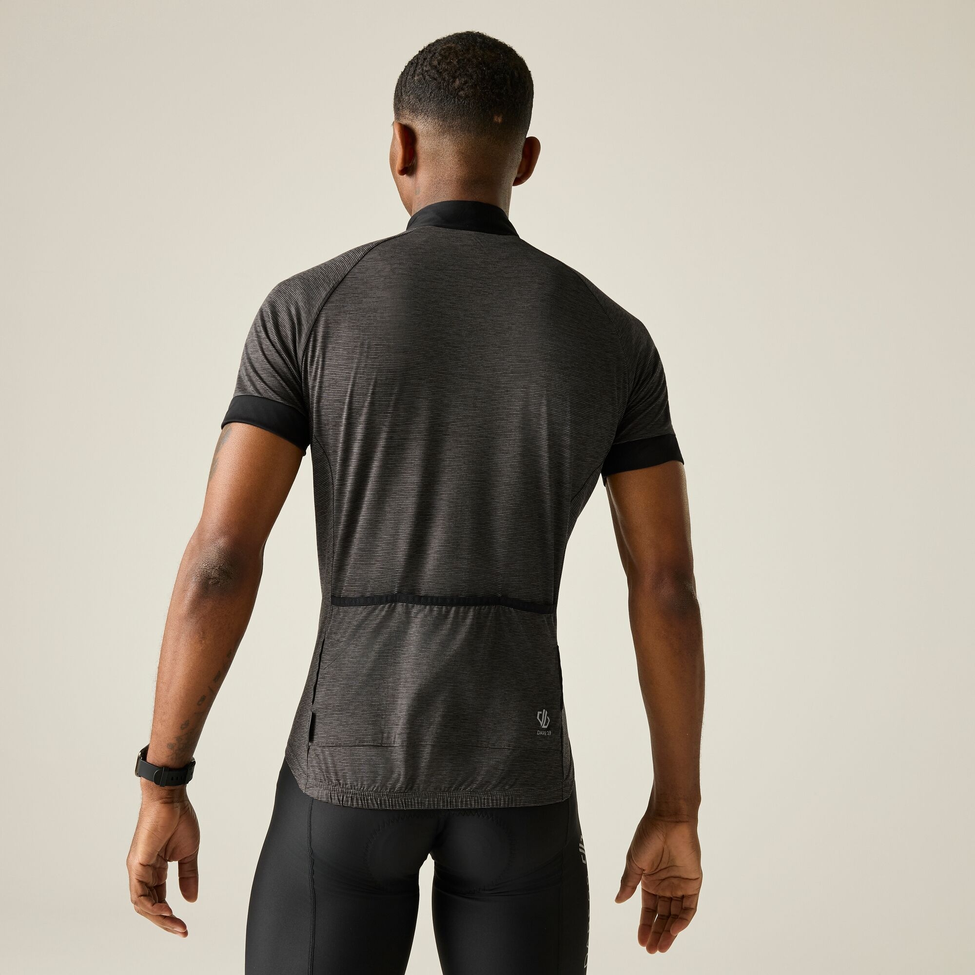 Dare 2b Koszulka rowerowa męska szybkoschnąca Pedal It Out II Czarny