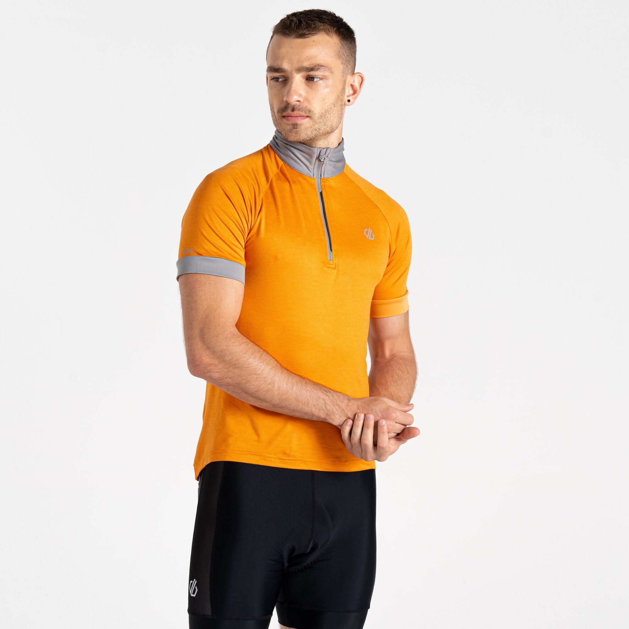 Dare 2b Dare 2b Koszulka rowerowa męska szybkoschnąca Pedal It Out II Pomarańczowy