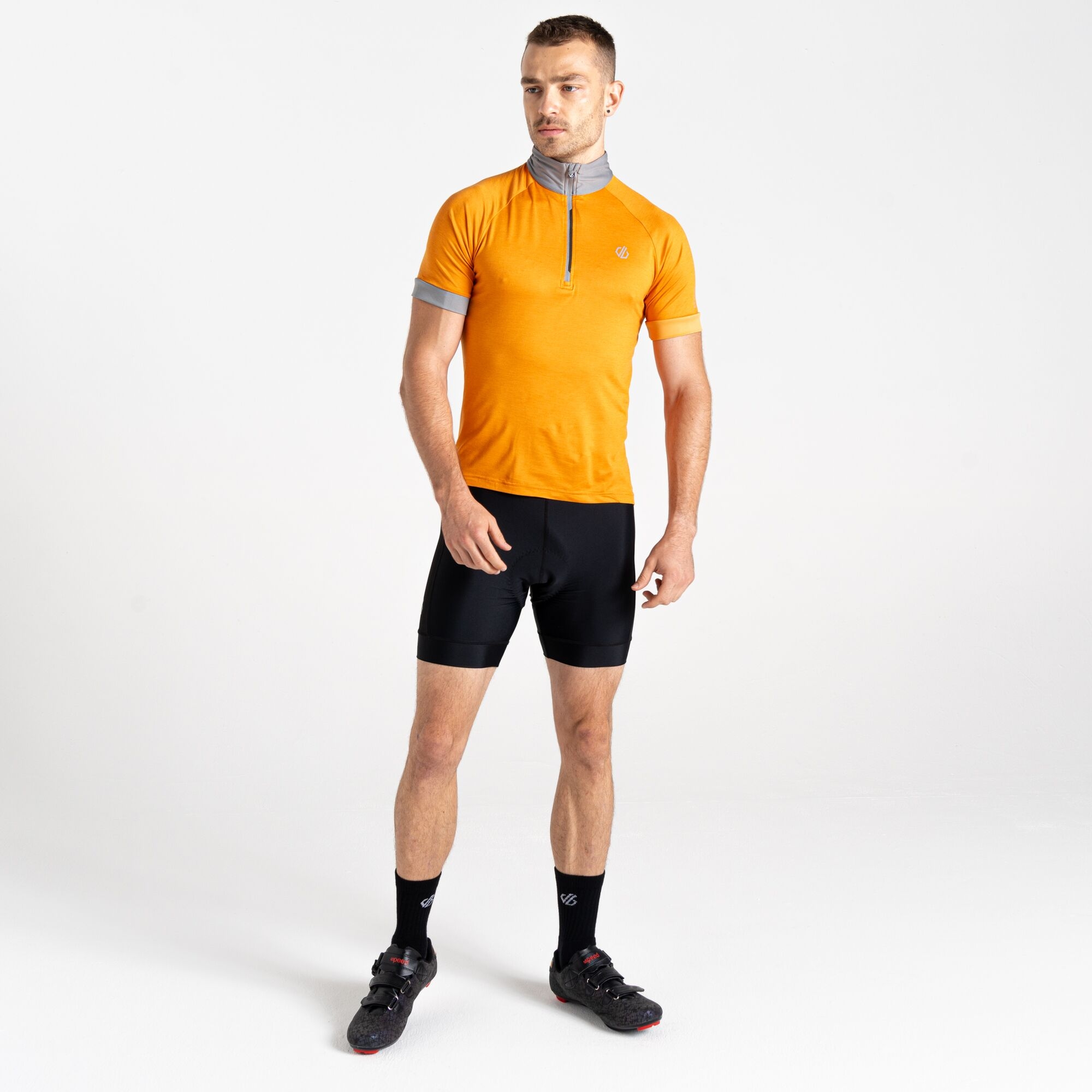 Dare 2b   Koszulka rowerowa męska szybkoschnąca Pedal It Out II Pomarańczowy