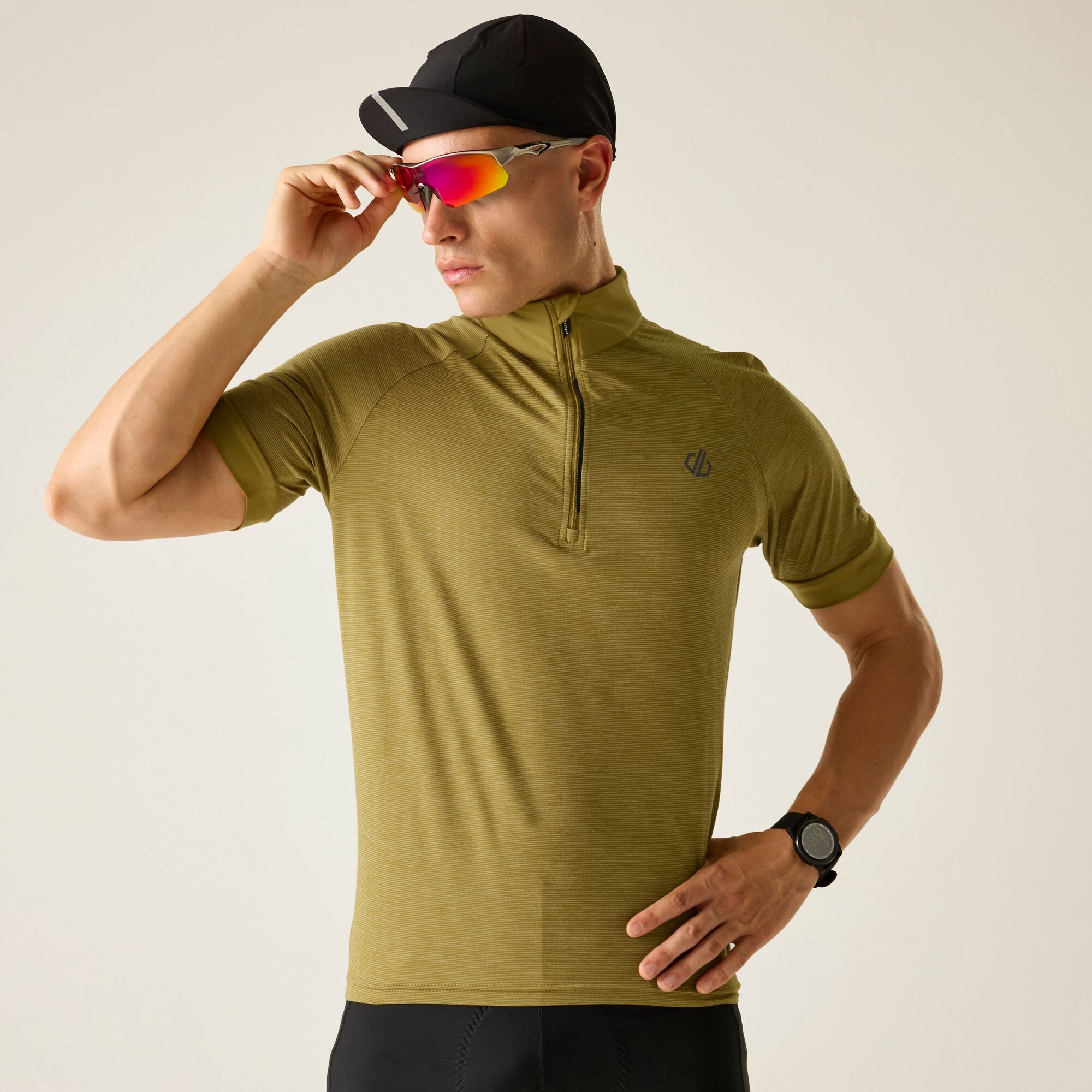 Dare 2b Koszulka rowerowa męska szybkoschnąca Pedal It Out II Brązowy