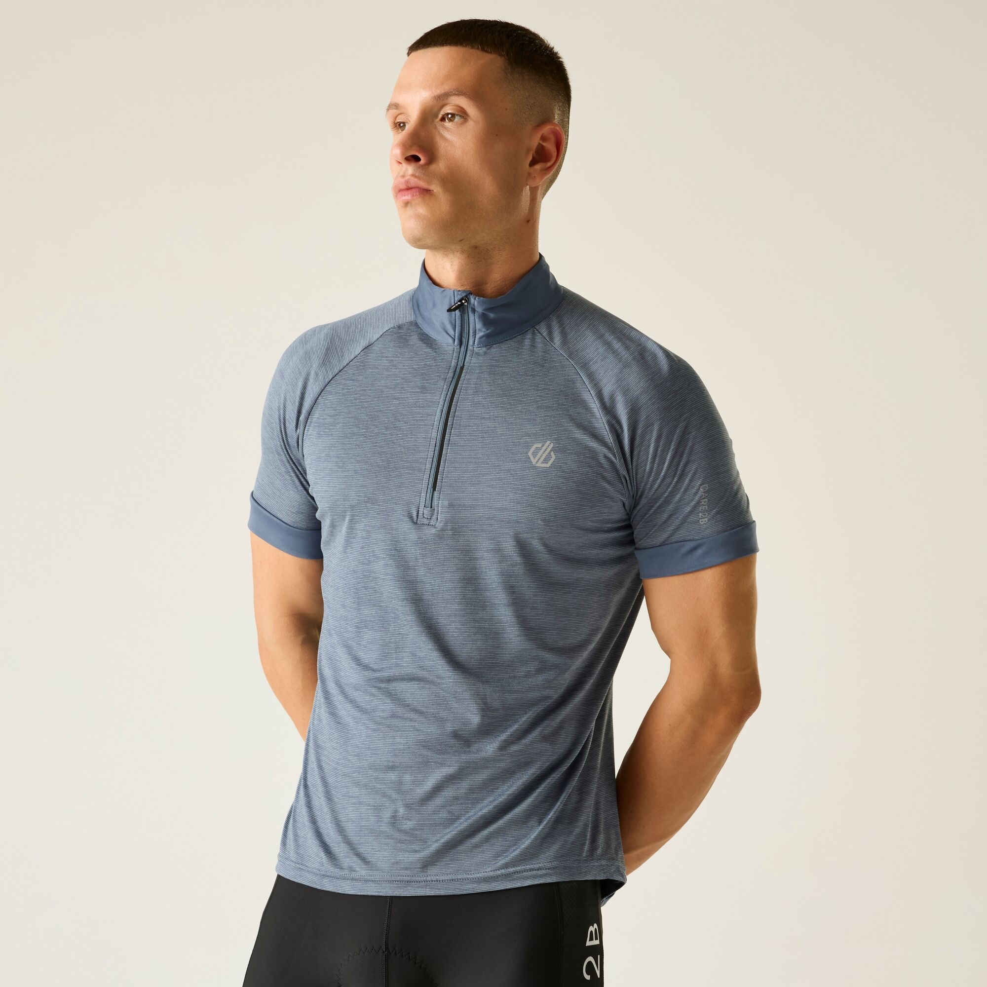 Dare 2b Koszulka rowerowa męska szybkoschnąca Pedal It Out II Niebieski