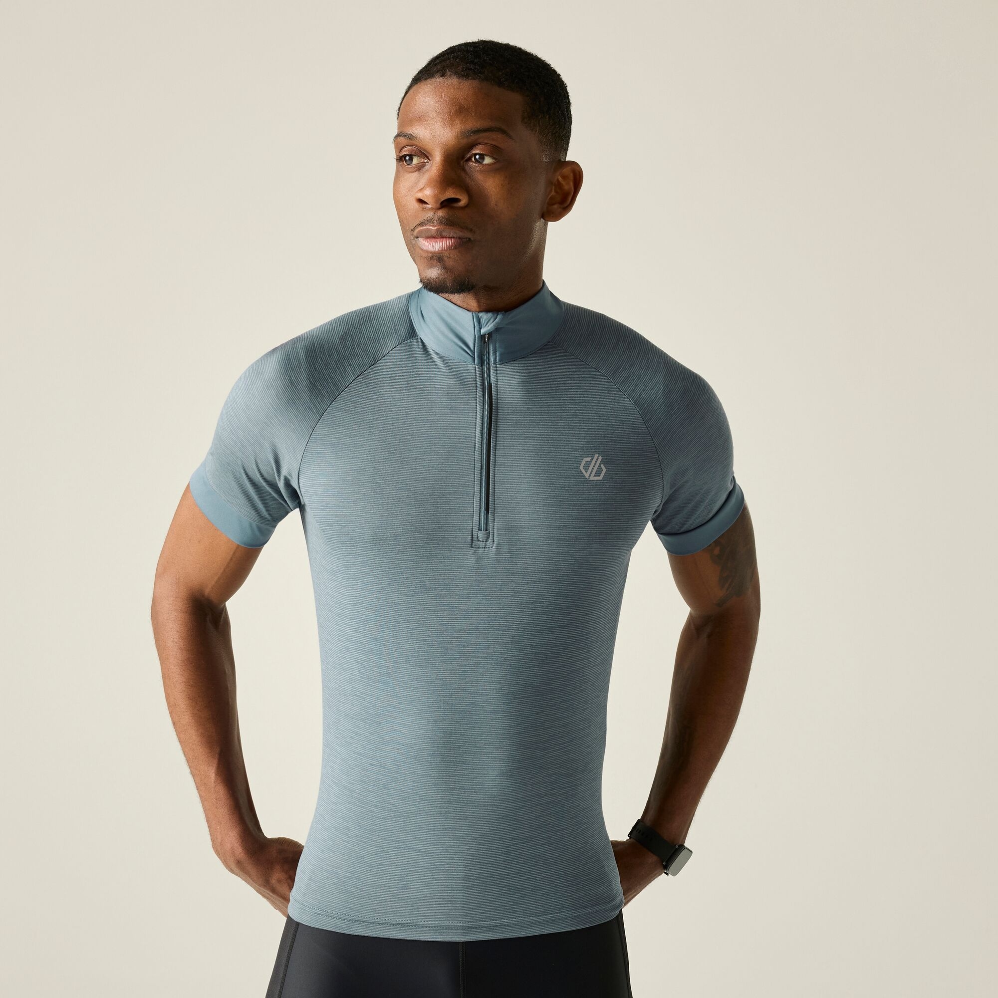 Dare 2B Men's Pedal It Out Ii Jersey - Blue Extra Small