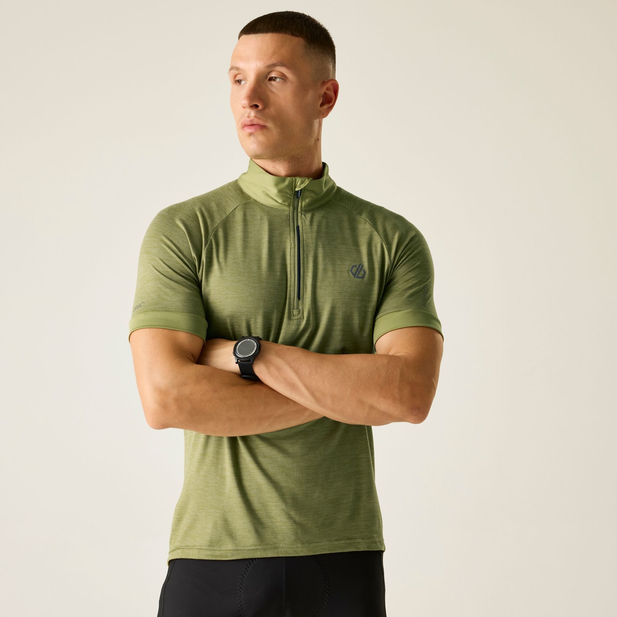 Dare 2b Koszulka rowerowa męska szybkoschnąca Pedal It Out II Zielony