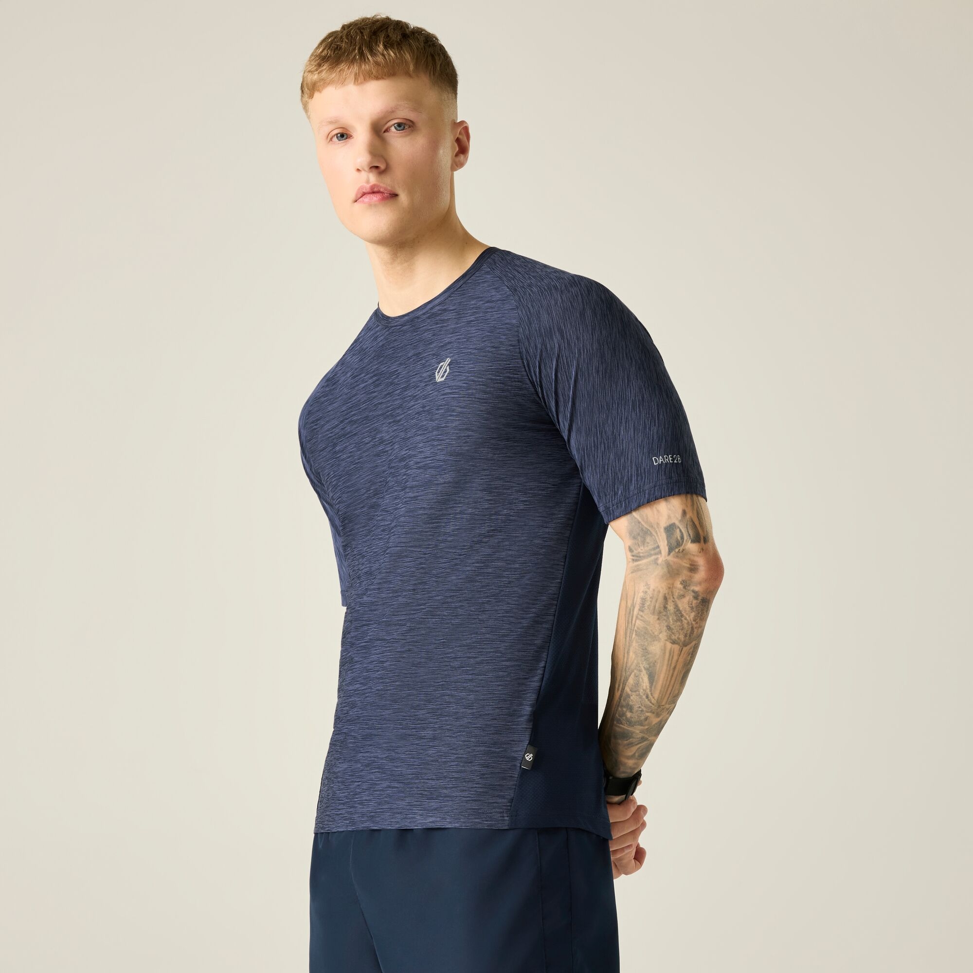 Dare 2B Men's Blue Power Up T-Shirt Size: Xs - Image 3