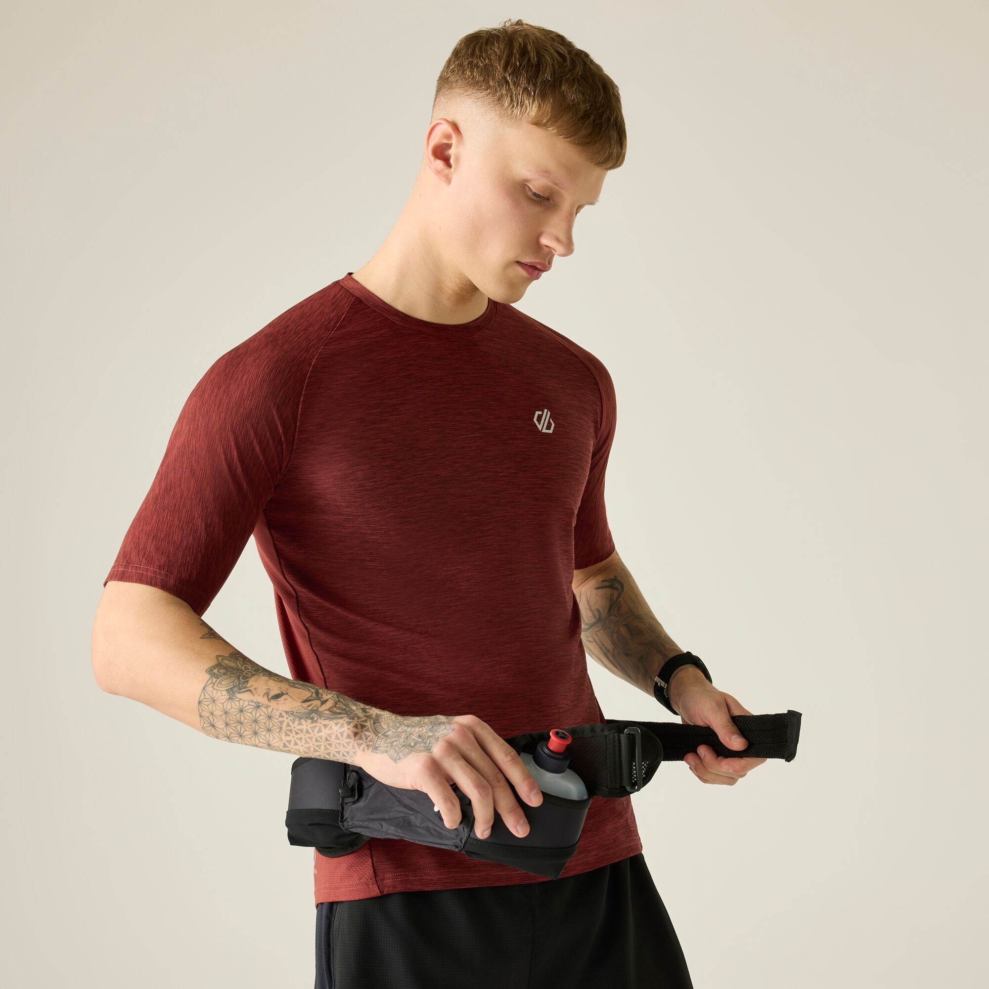 Dare 2B Men's Power Up T-Shirt - Red Xxxl