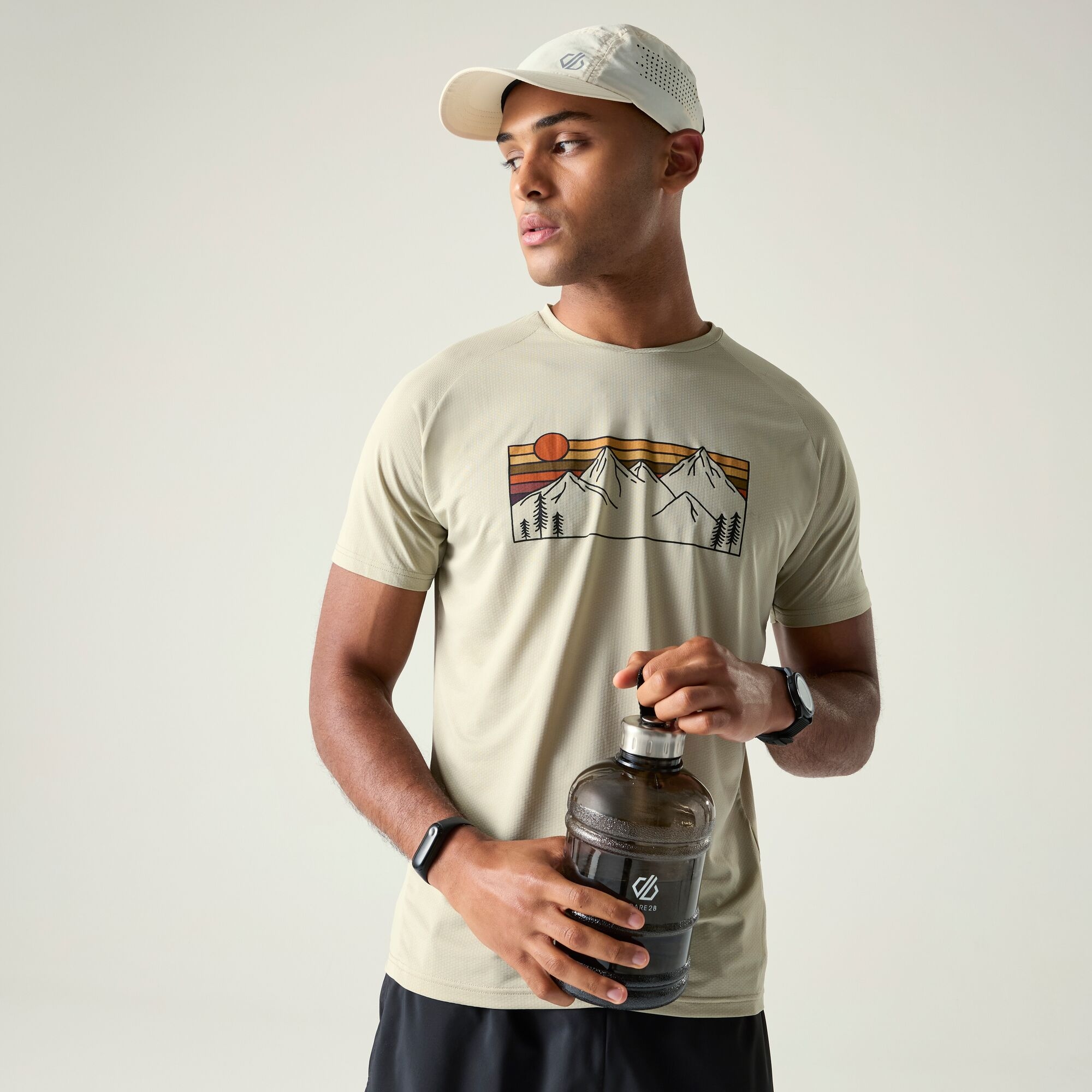 Dare 2B Men's White Tech Ii T-Shirt Size: Xl - Image 2