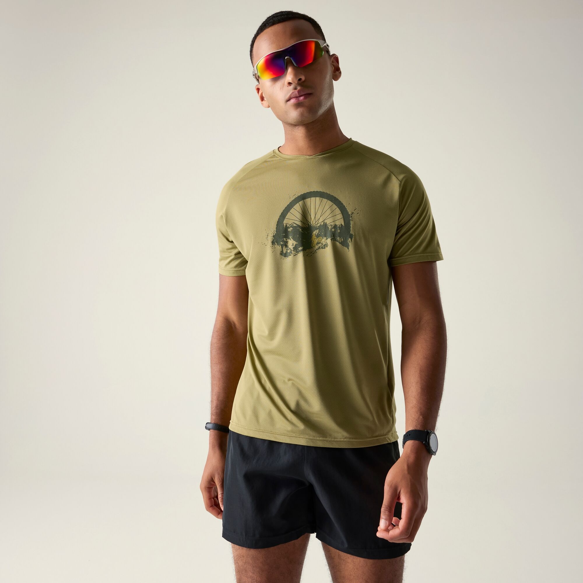 Dare 2B Men's Tech Ii T-Shirt - Green Xxl