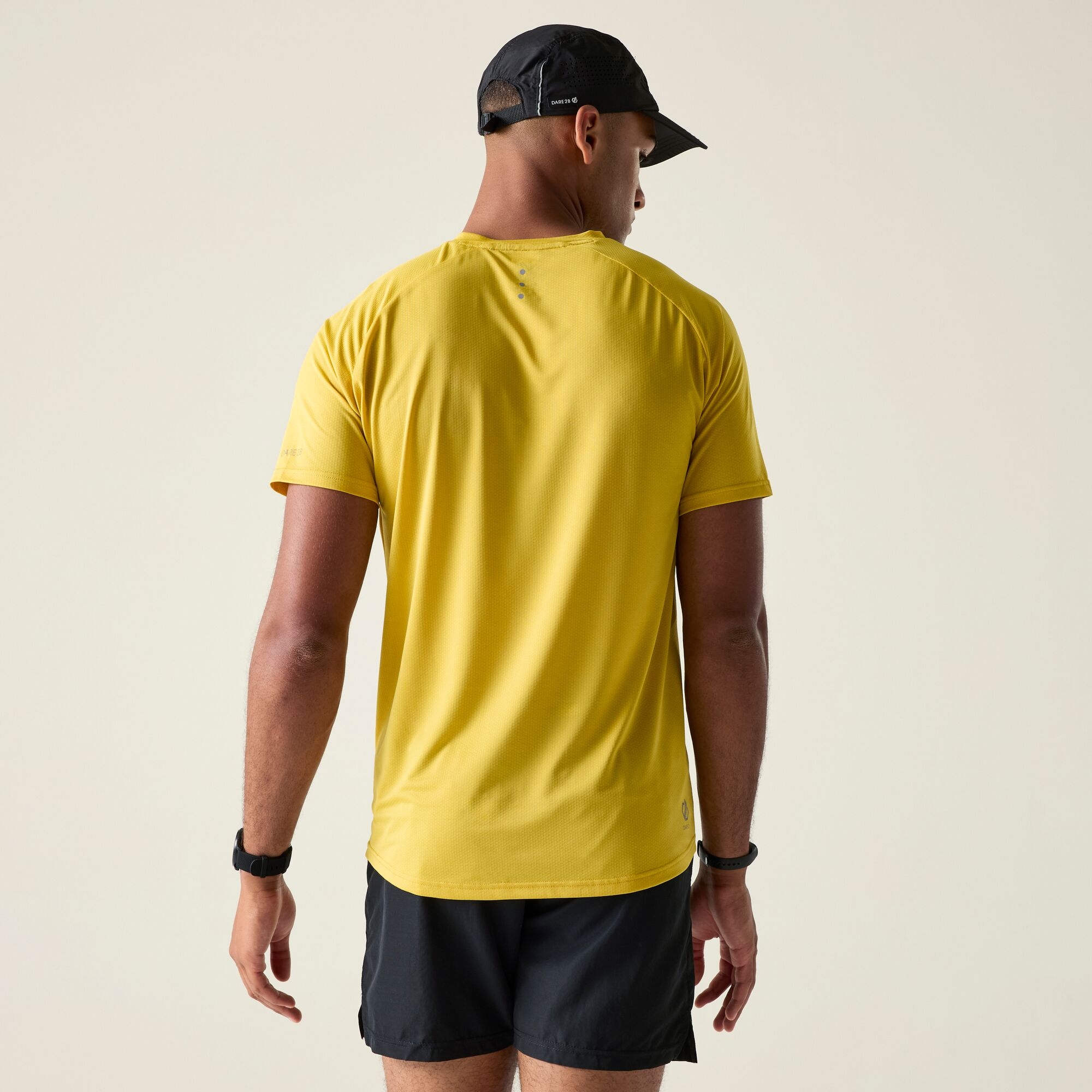 Dare 2b Koszulka męska szybkoschnąca Tech II Żółty