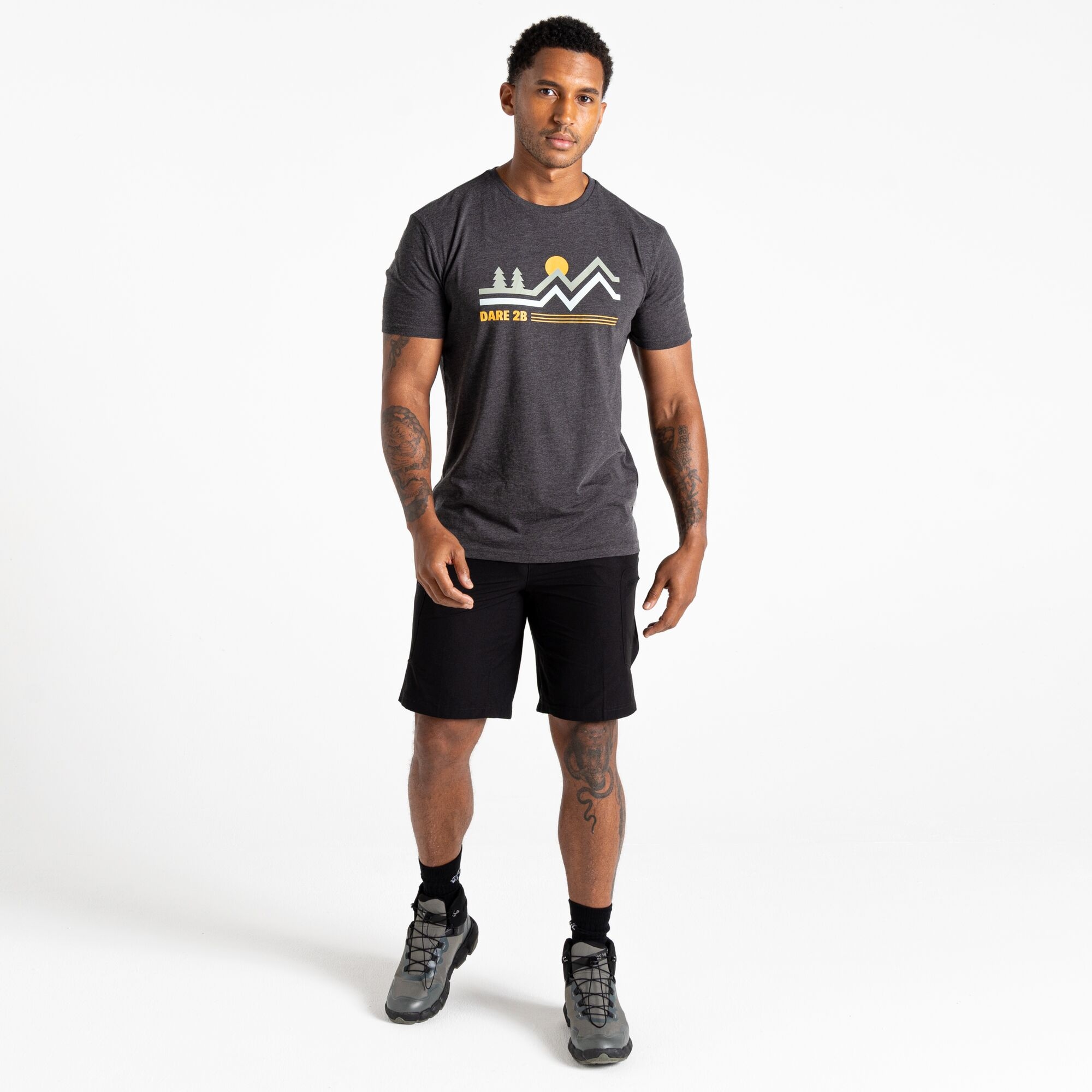 Dare 2b Koszulka męska Movement III Szary