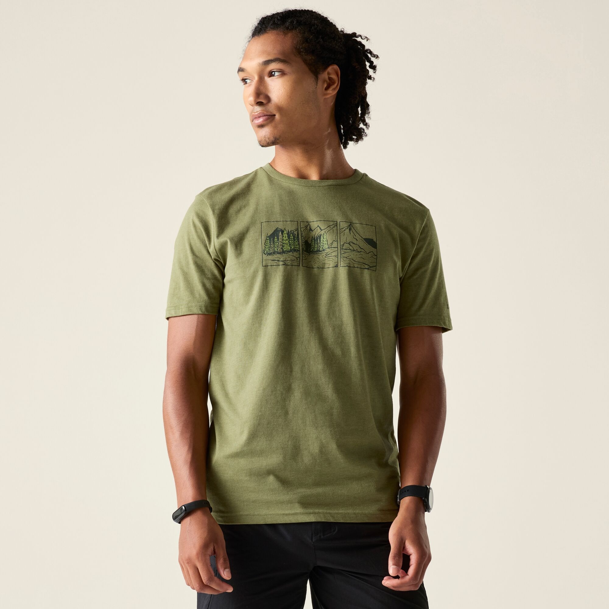 Dare 2B Men's Movement Iii T-Shirt - Green Small