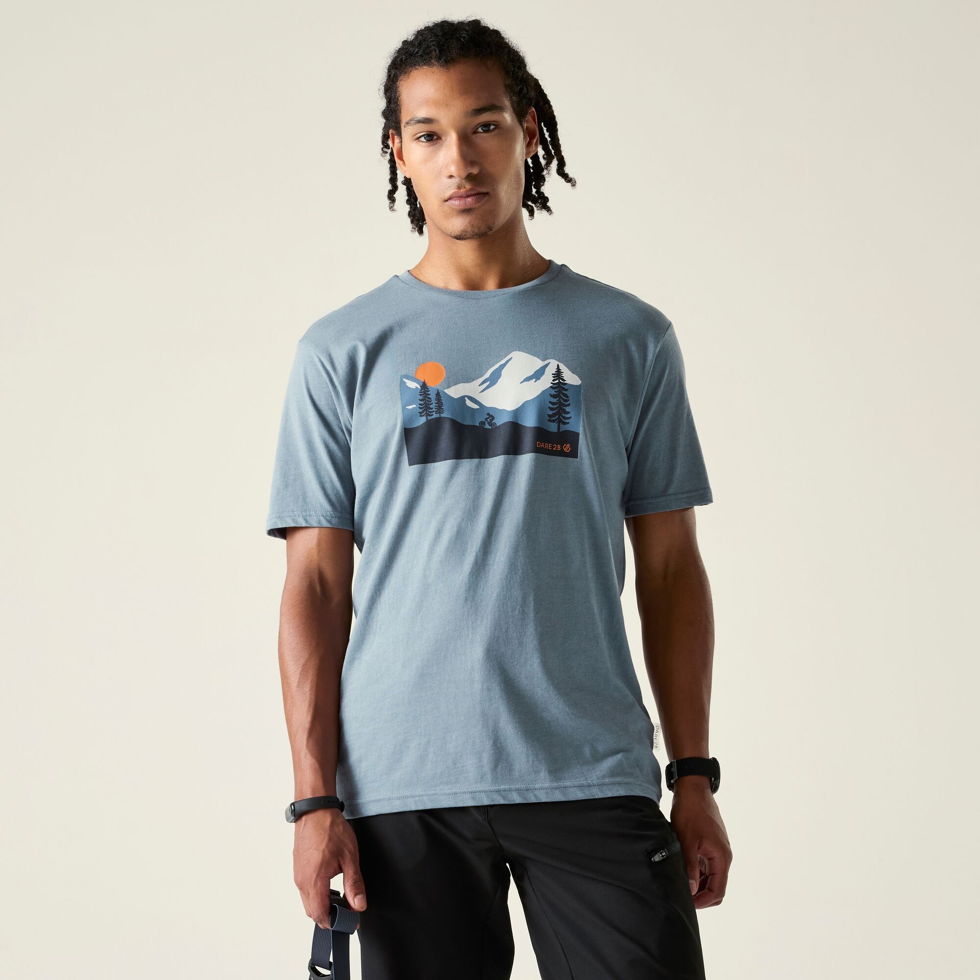 Dare 2B Men's Movement Iii T-Shirt - Blue Small