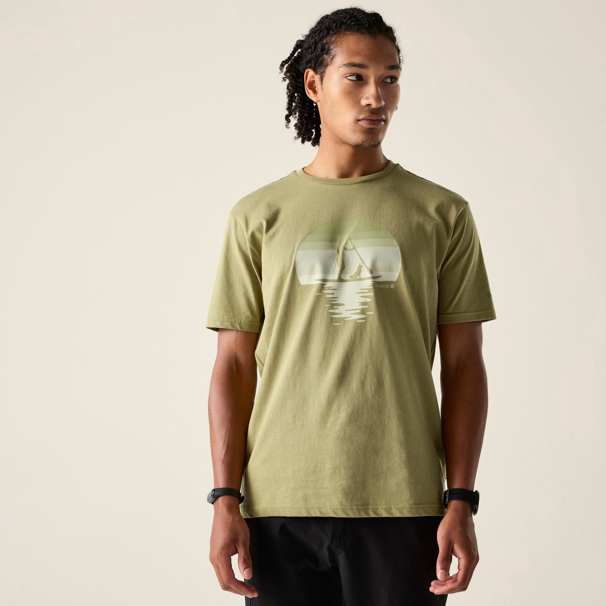 Dare 2B Men's Movement Iii T-Shirt - Green Extra Small