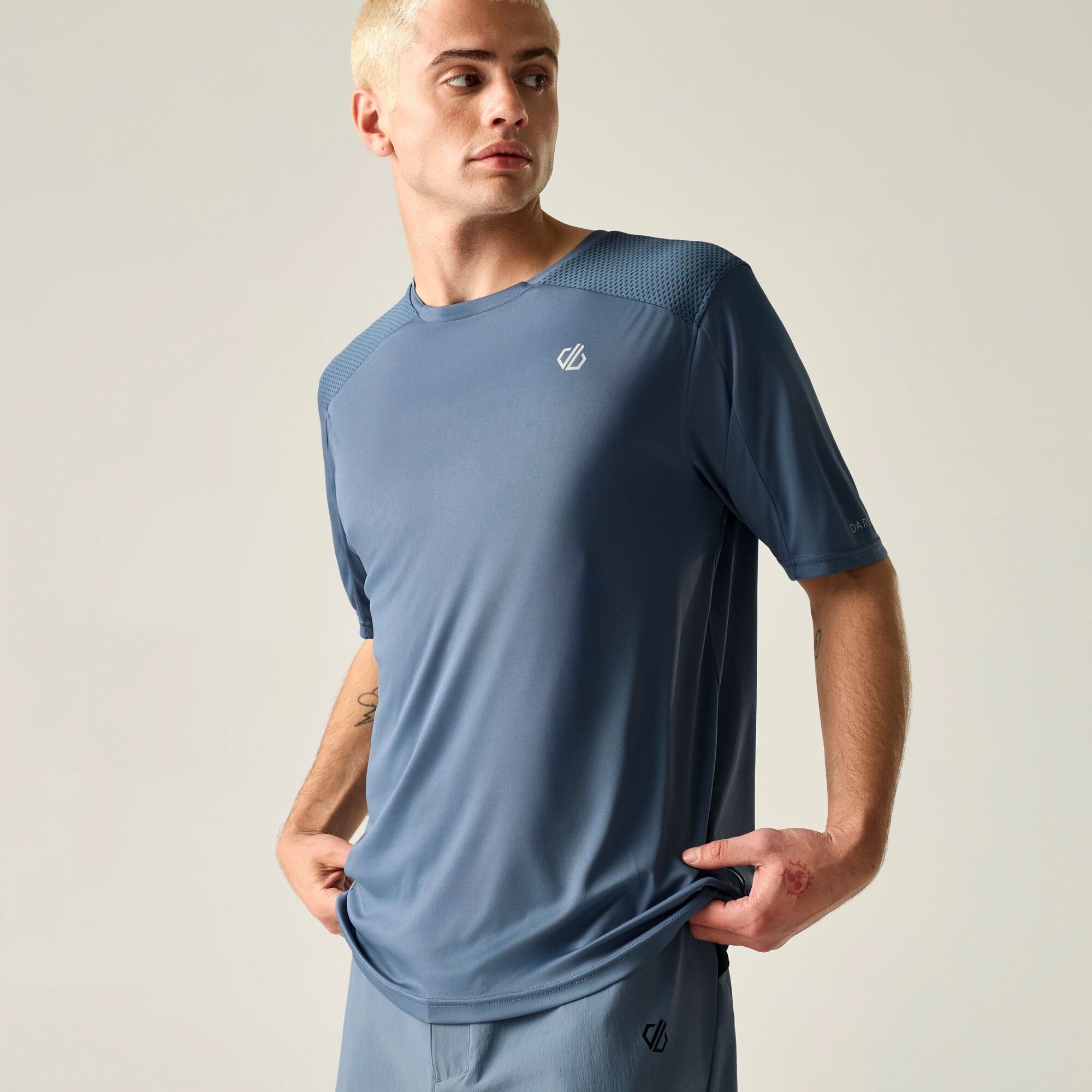 Dare 2B Men's Trackstand Ace T-Shirt - Blue Extra Small - Image 1