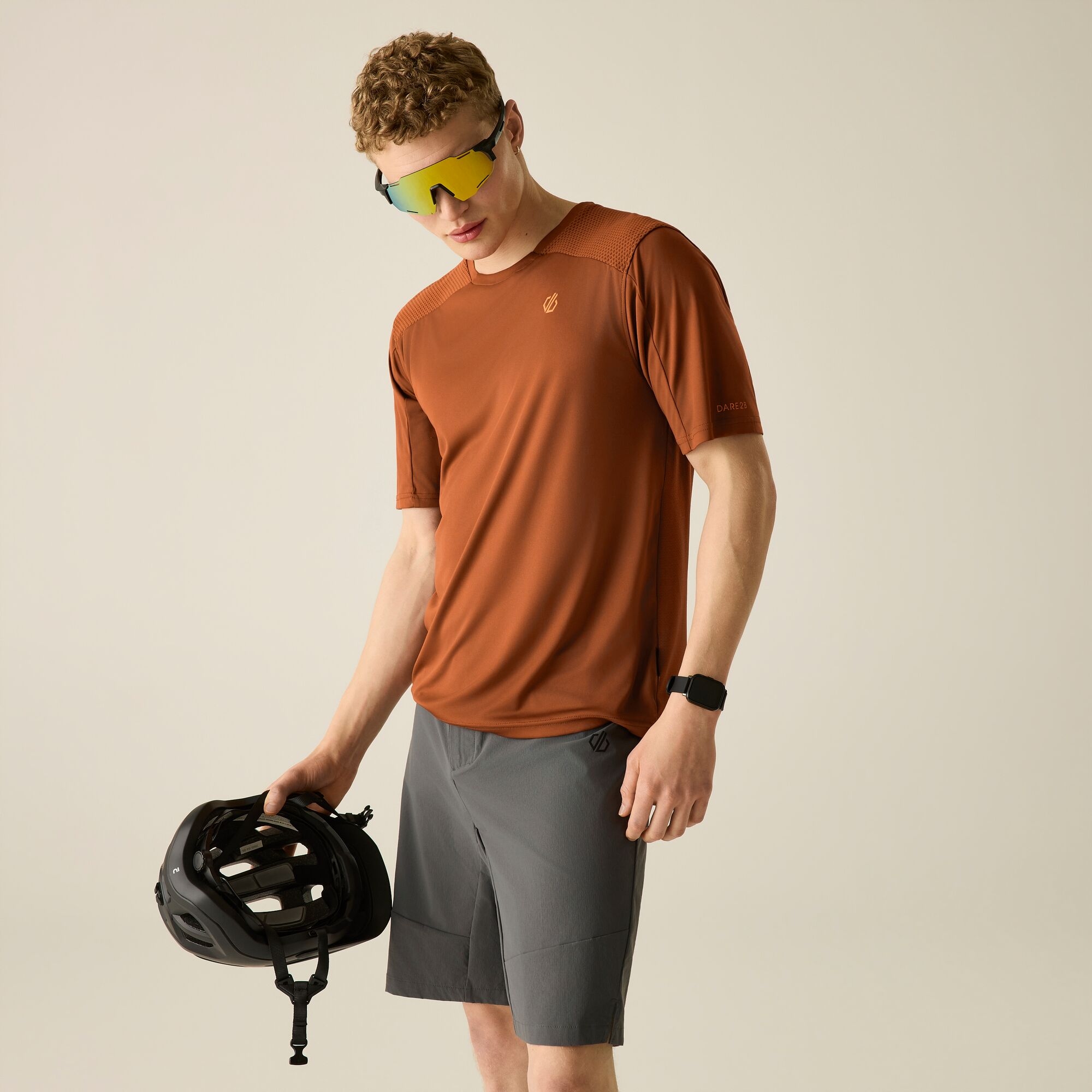 Dare 2B Men's Trackstand Ace T-Shirt - Orange Extra Large - Image 1