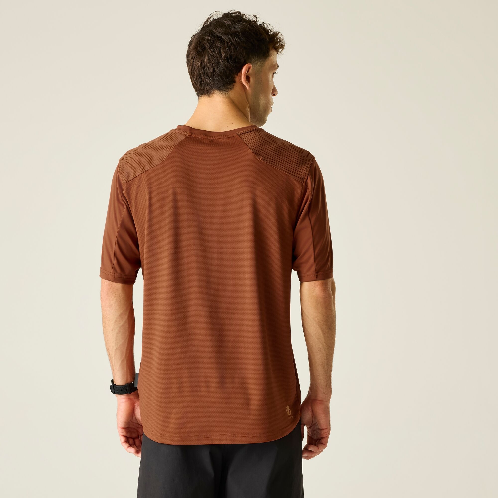 Dare 2b   Koszulka rowerowa męska szybkoschnąca Trackstand Ace Pomarańczowy