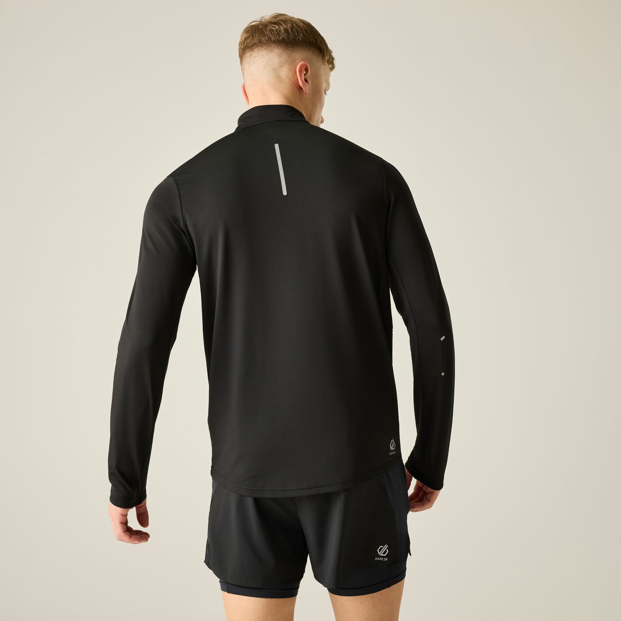 Dare 2B Men's Power Up Iv Jersey - Black Medium - Image 3