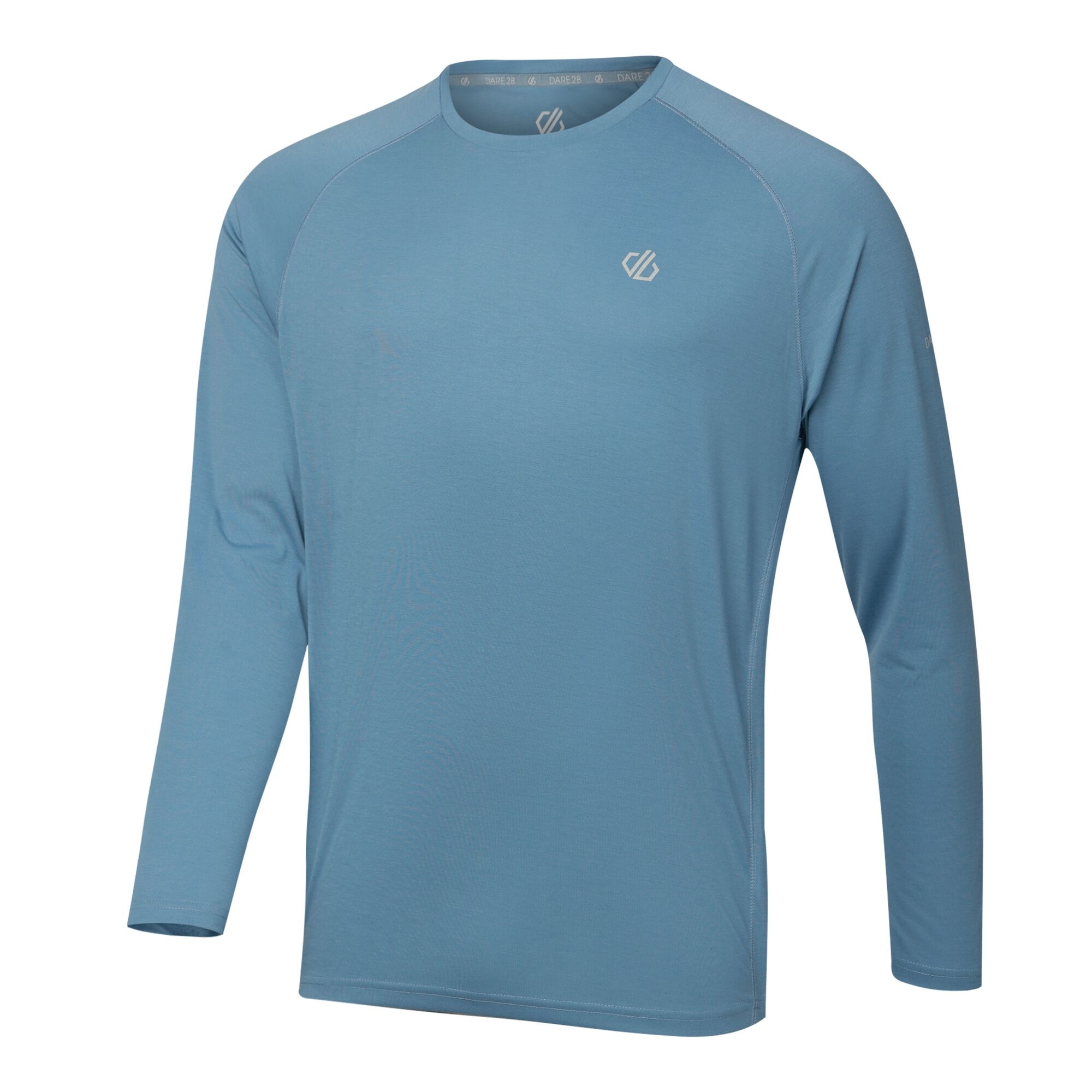 Dare 2B Men's Agile Long Sleeved T-Shirt - Blue Xxl - Image 3